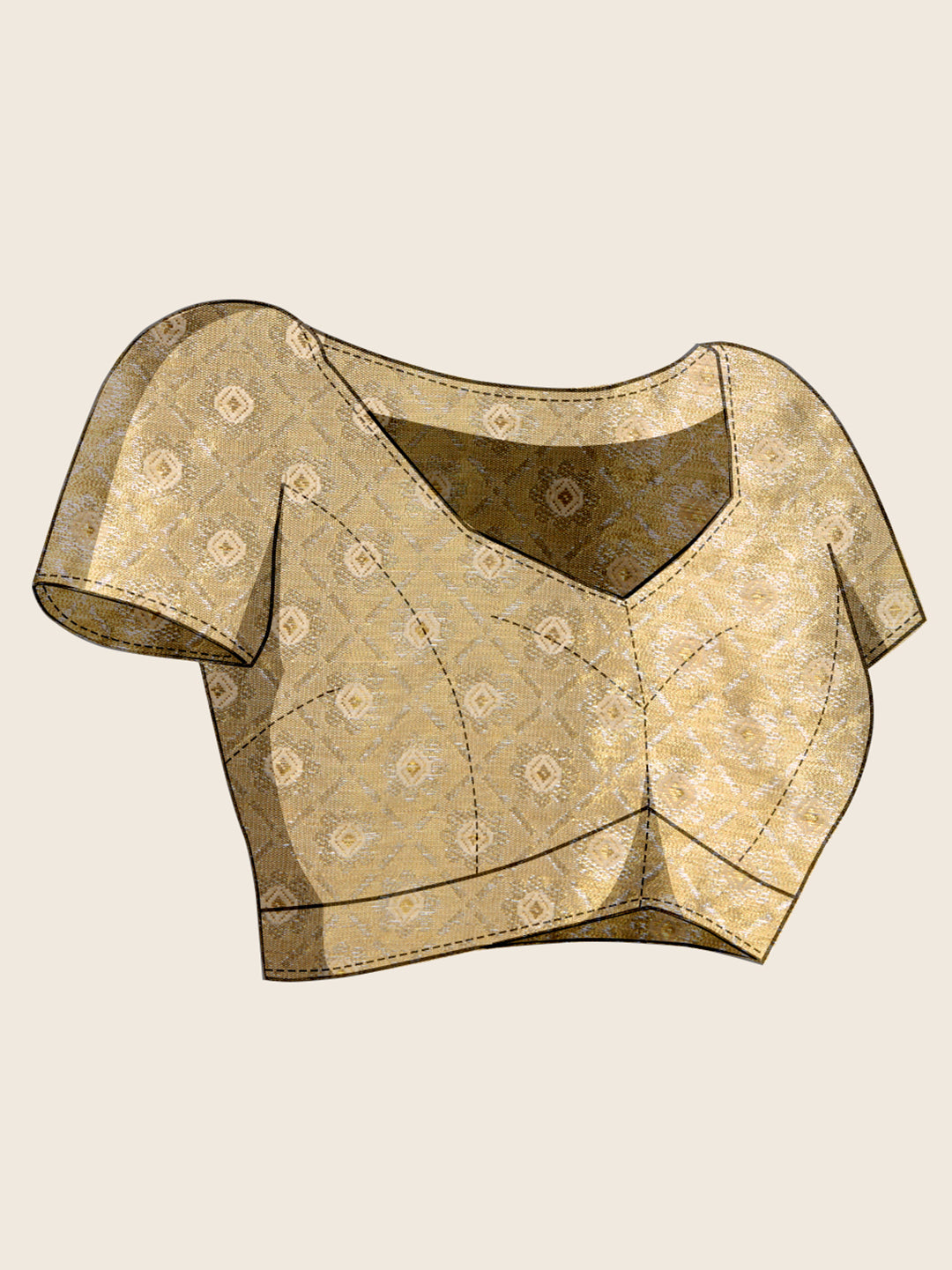 Mhendi Green Banarasi Saree