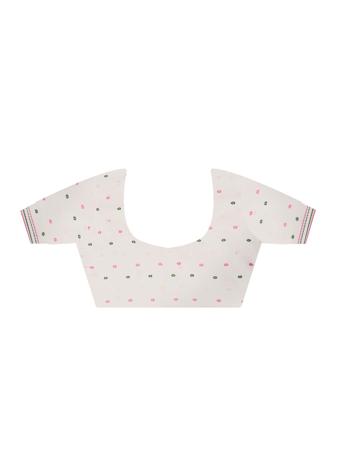 Cream Party Wear Silk Saree