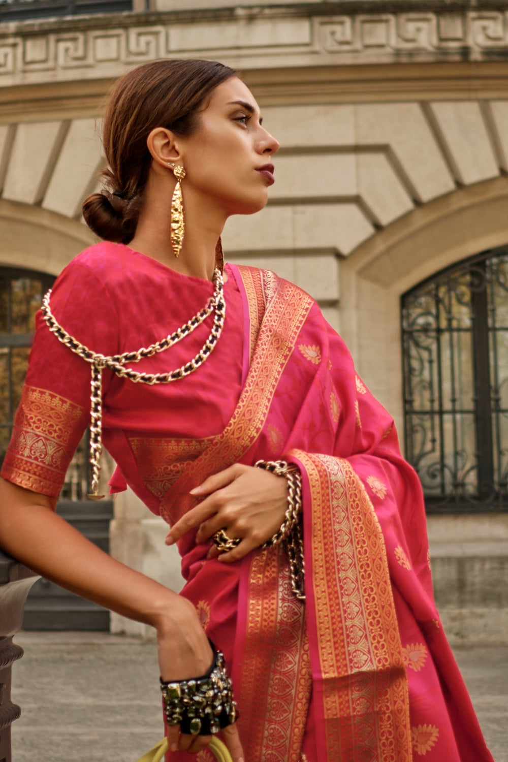 Red Soft Silk Saree