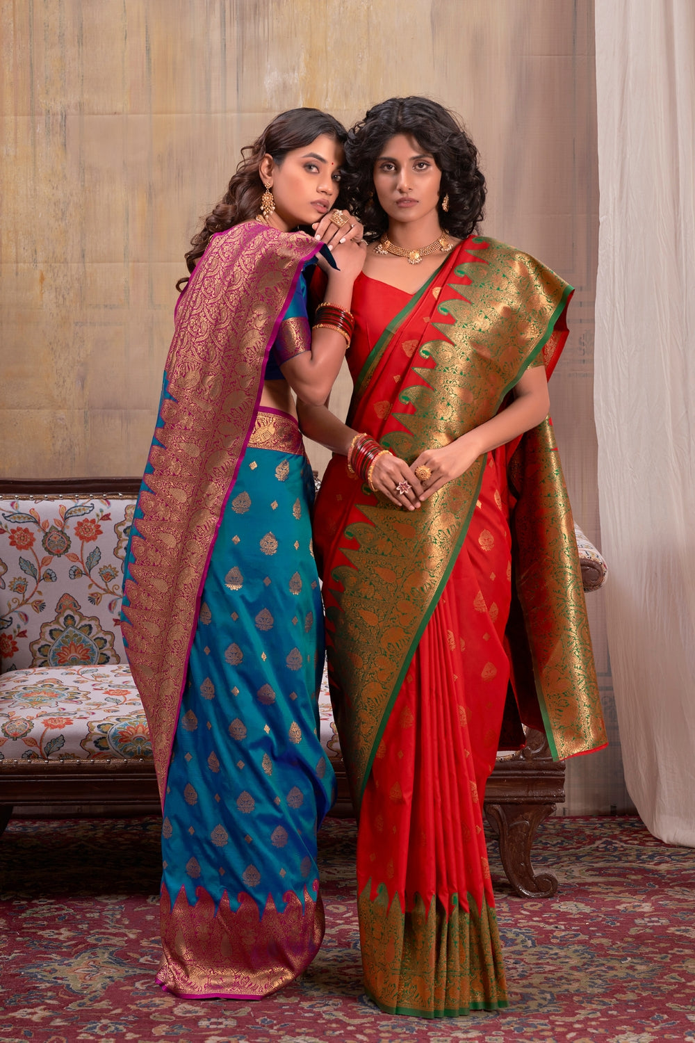 Blue Soft Silk Saree