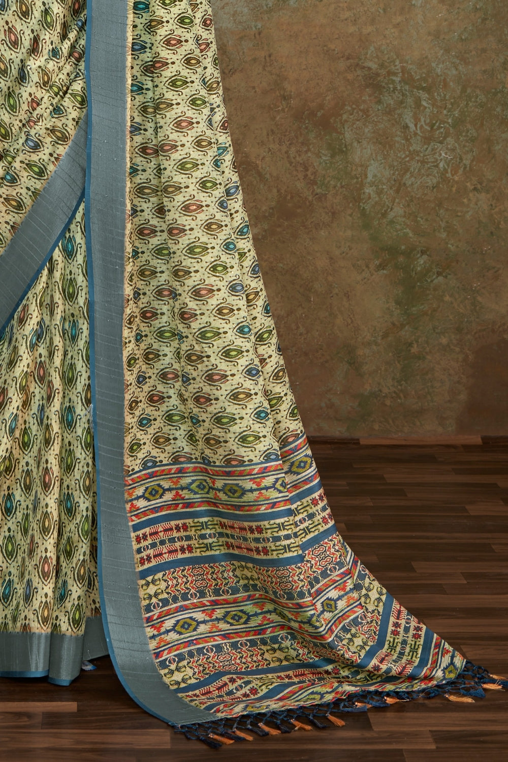 Green Handloom Silk Saree