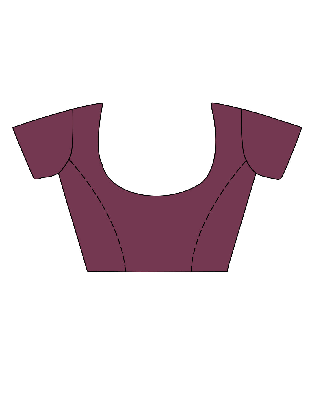 PURPLE BANARASI SILK SAREE