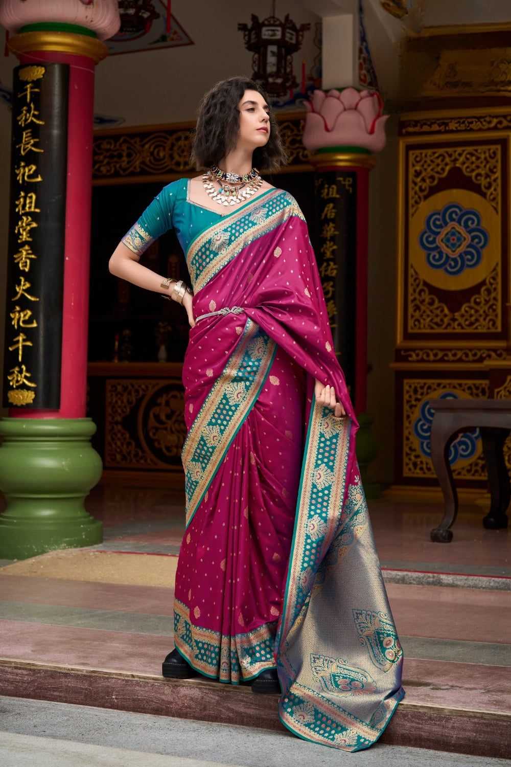 Red Soft Silk Saree