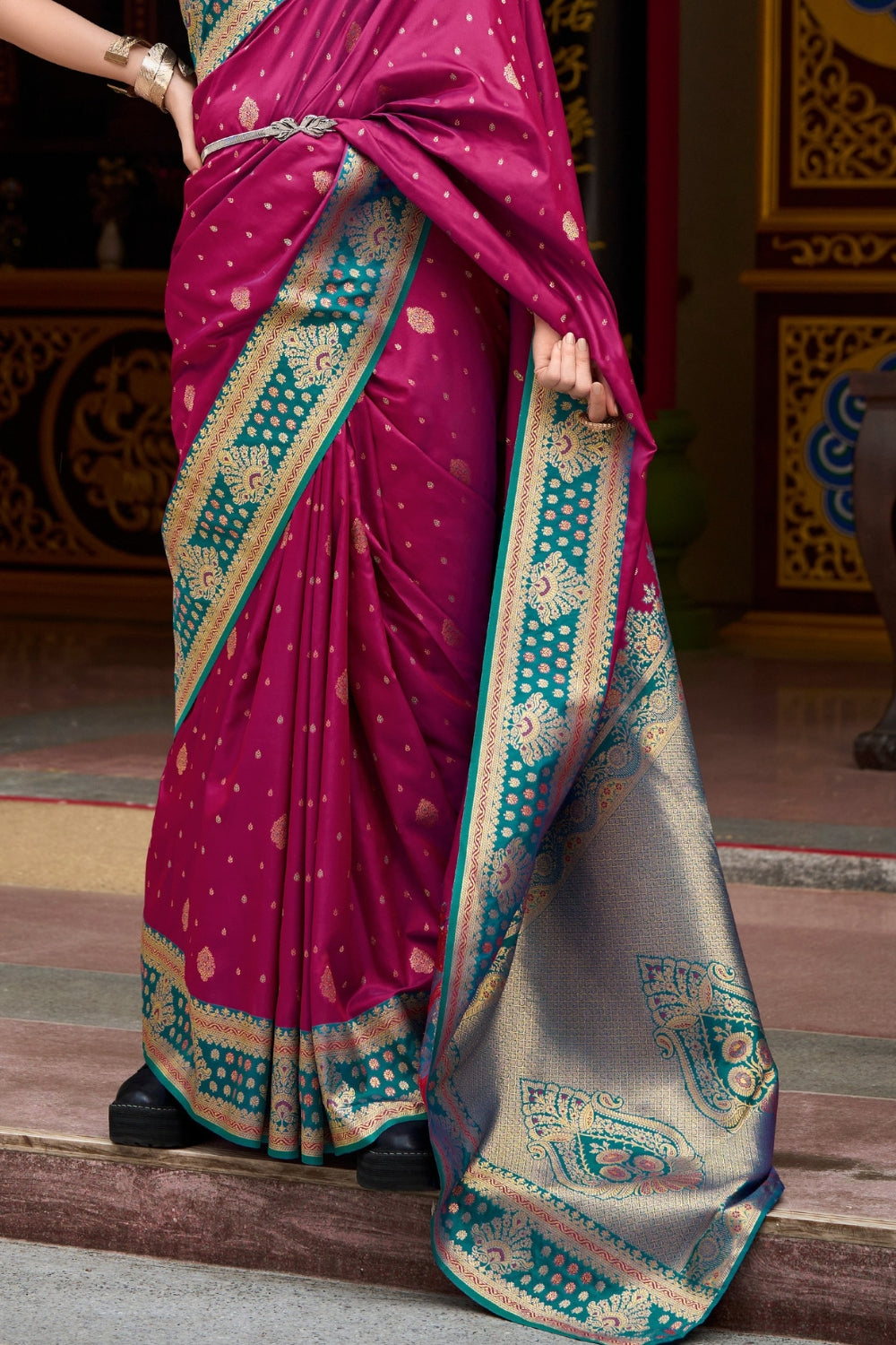 Red Soft Silk Saree