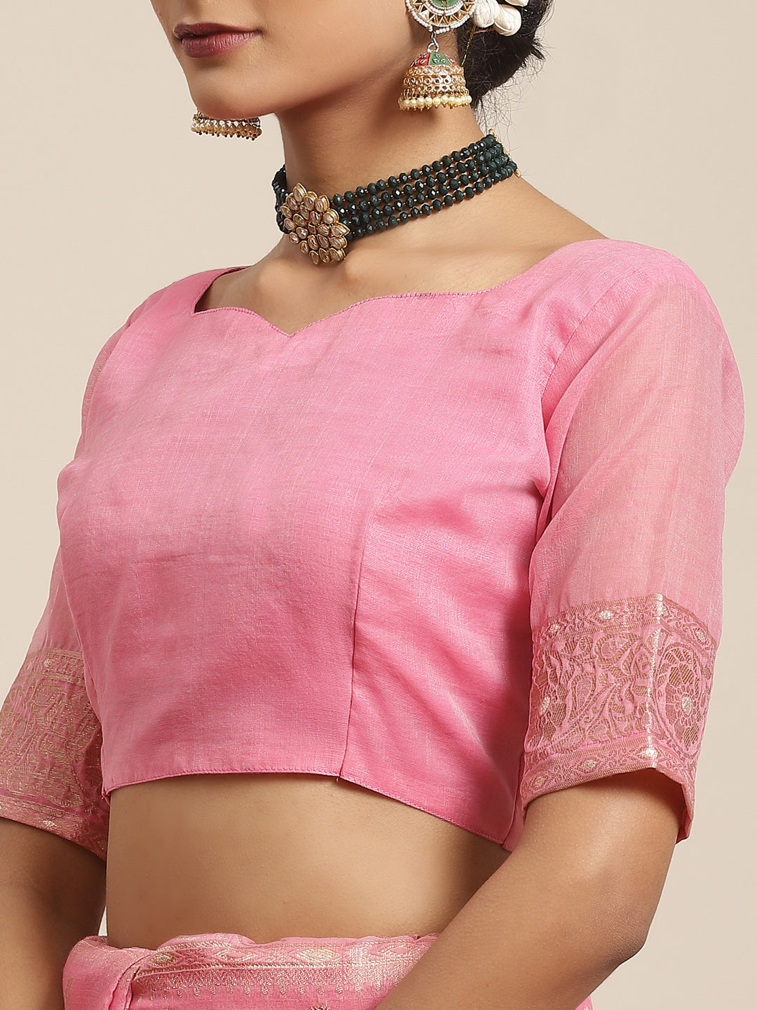 Buy Rani Pink Paithani Silk Saree Nitaraa