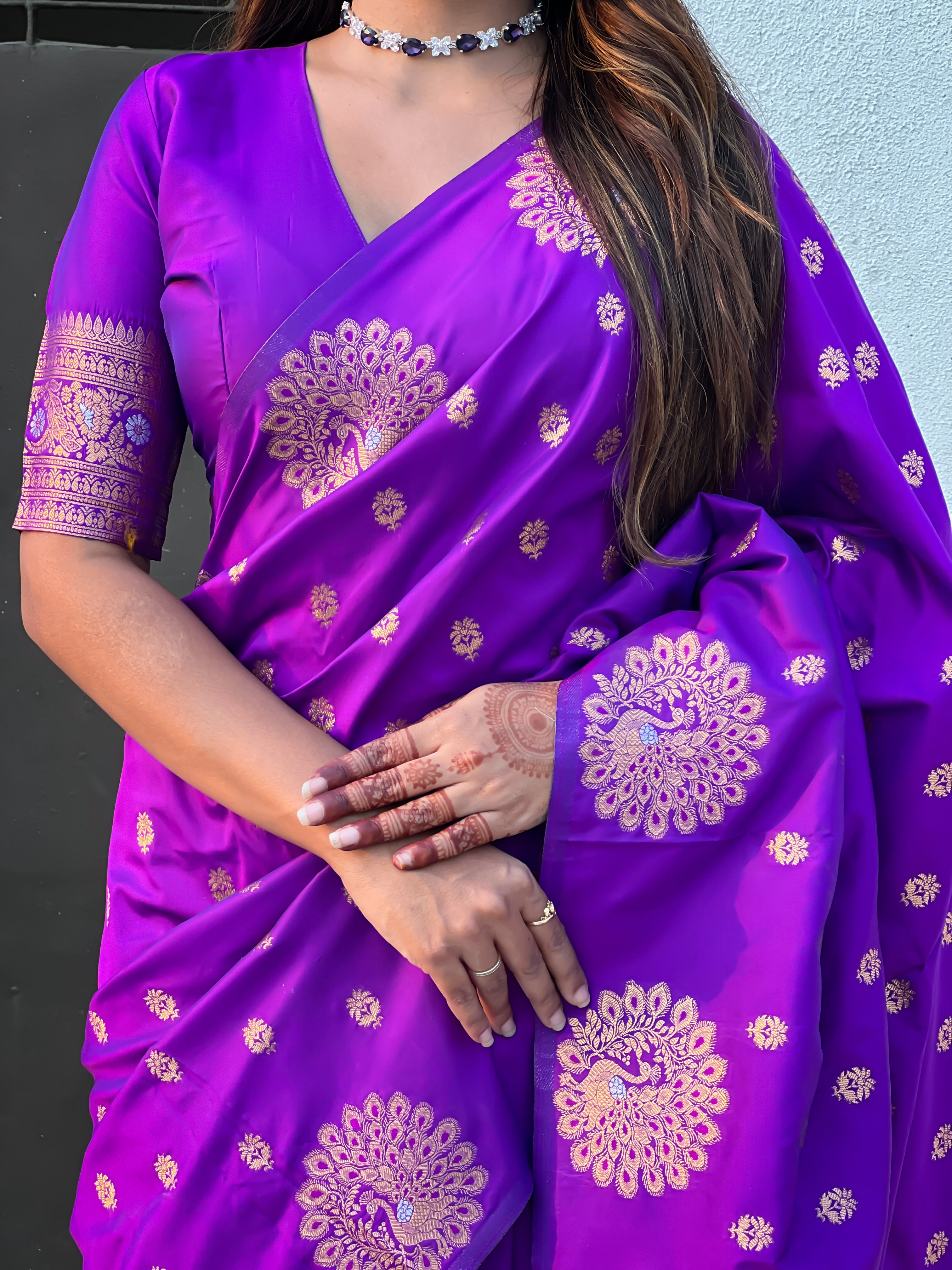 BENGANI BANARASI SILK SAREE