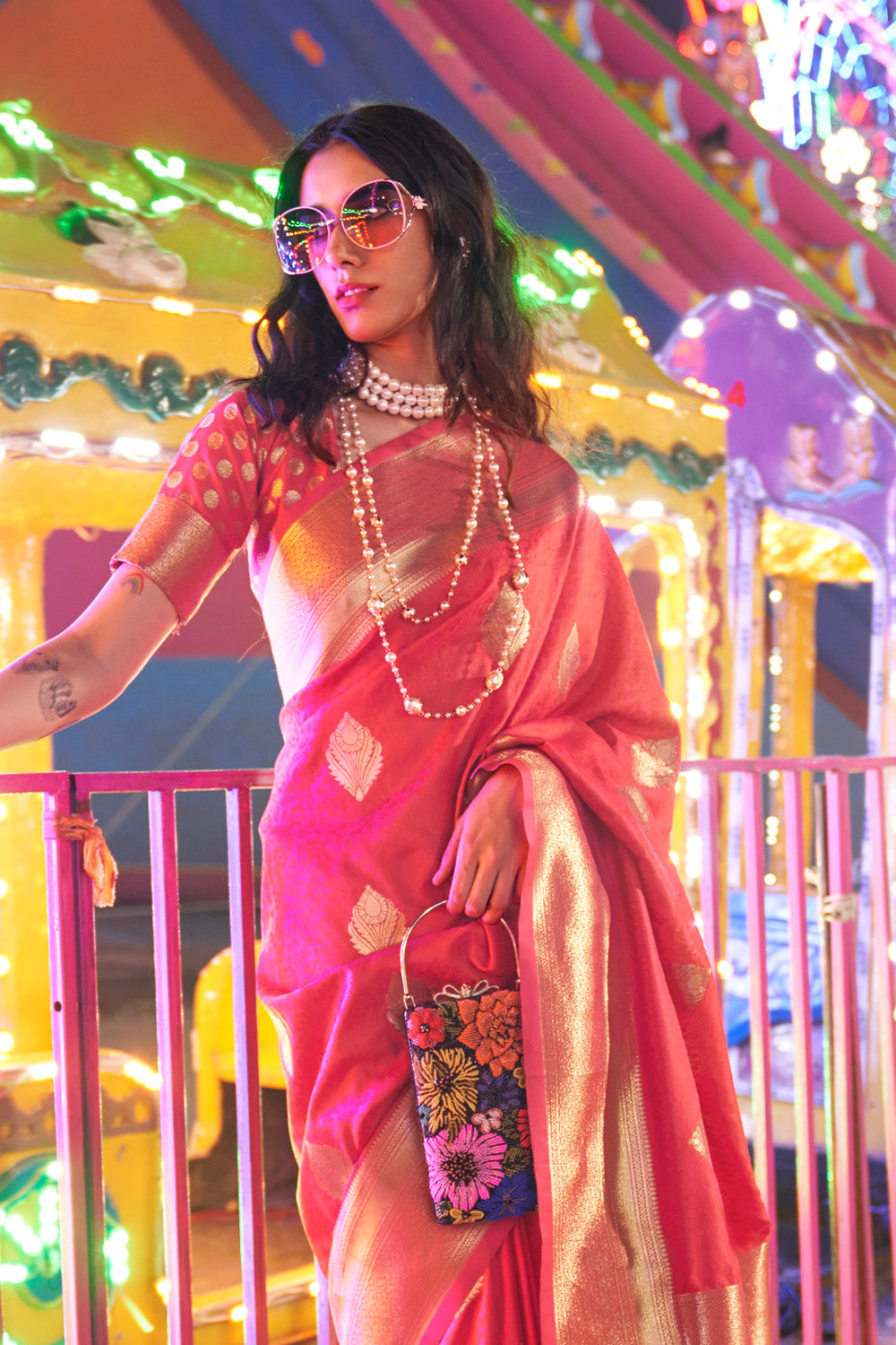 Buy Jade Green Kanjivaram Saree Nitaraa