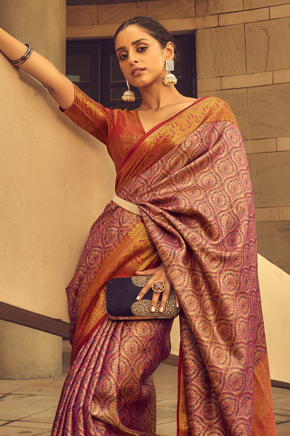 Buy Dark Green Patola Saree Nitaraa