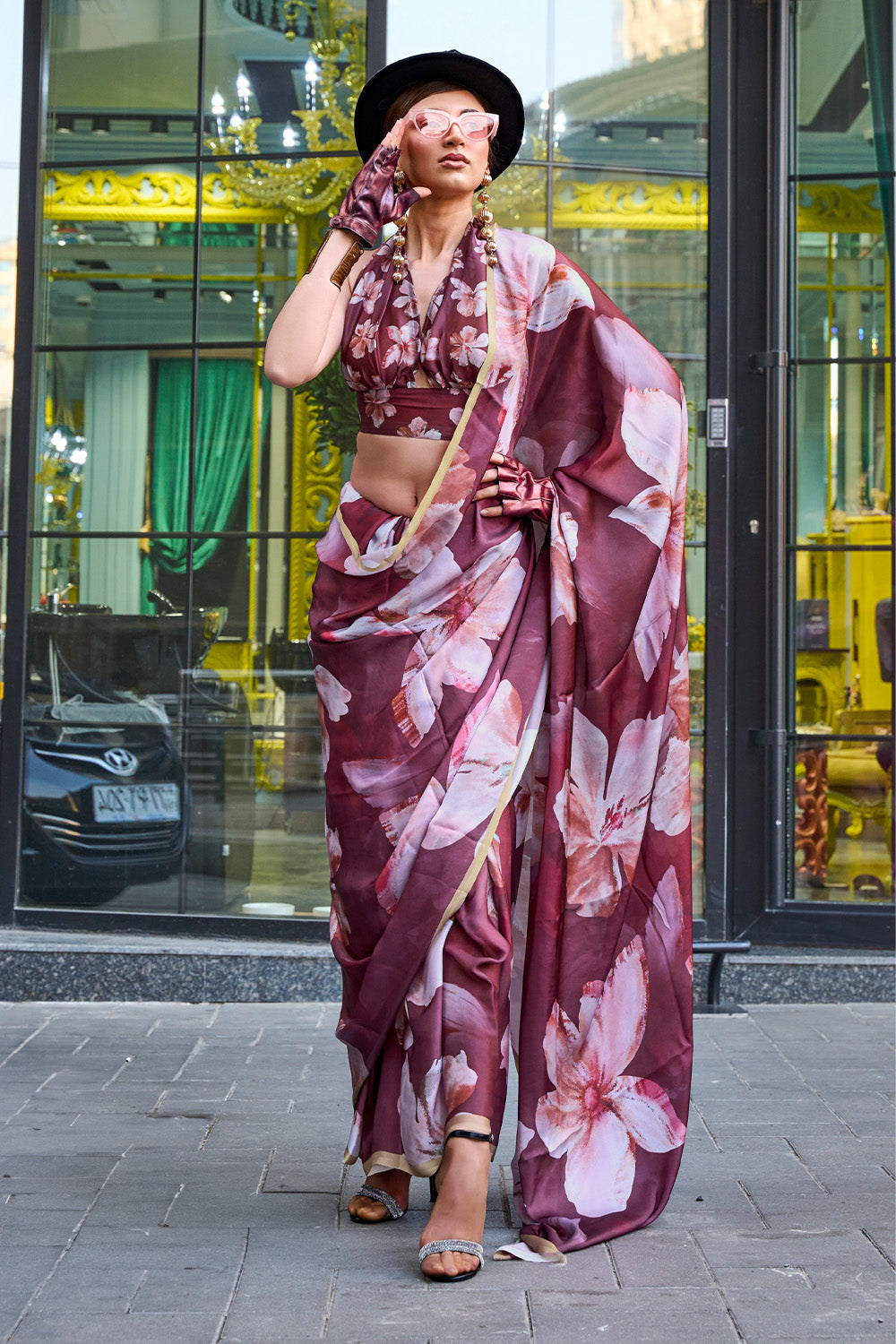 Buy Special Pink Dola Silk Saree Nitaraa