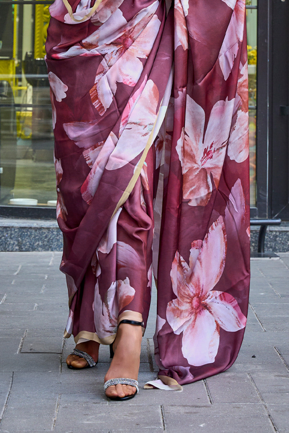 Buy Ocean Green Dola Silk Saree Nitaraa