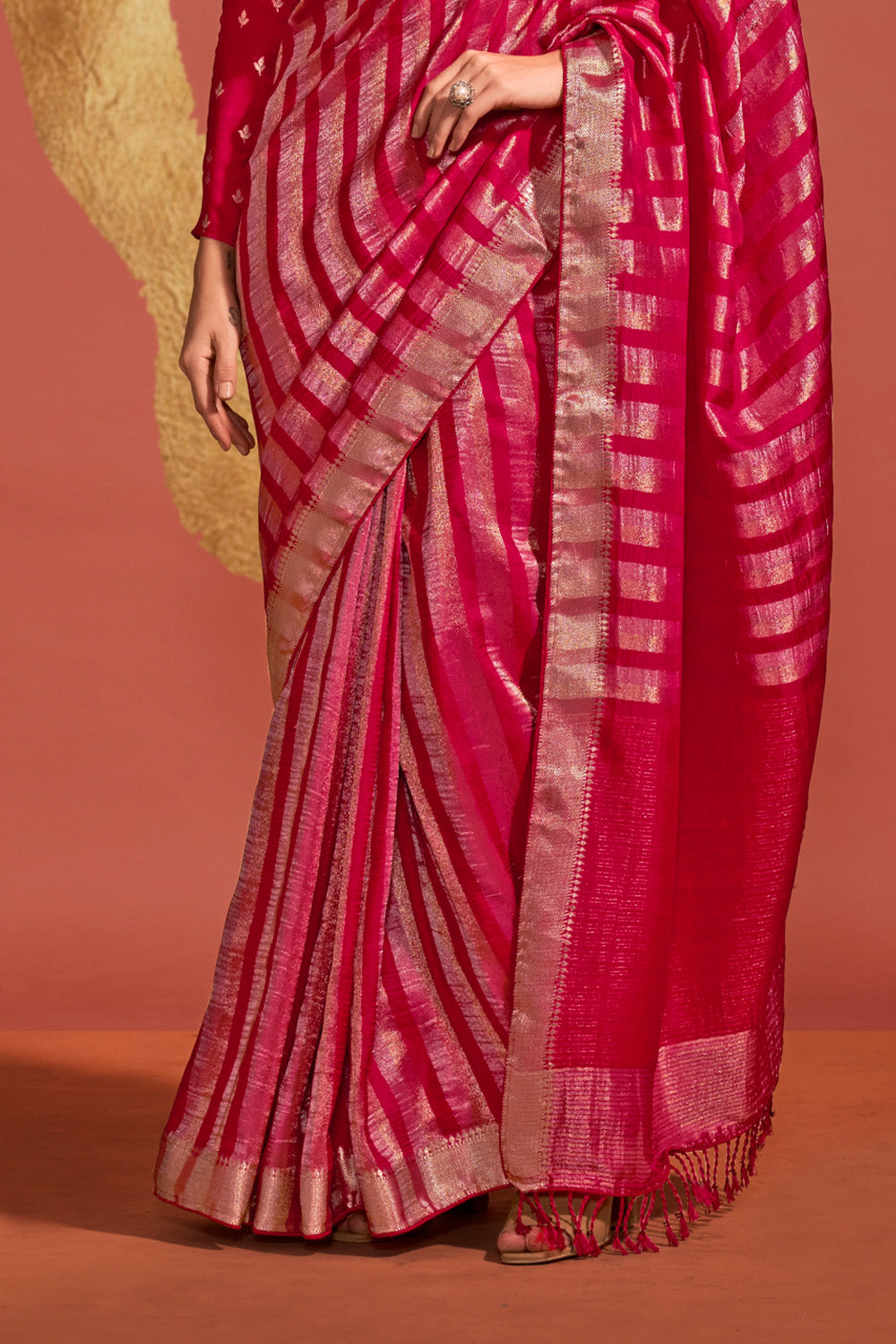 Buy Black And Red Patola Saree Nitaraa