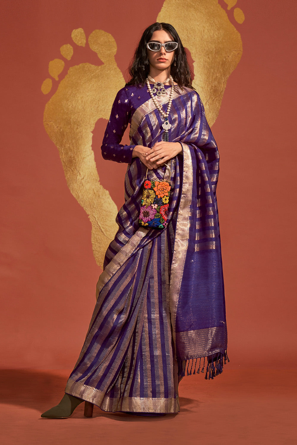 Buy Lime Green Patola Saree Nitaraa