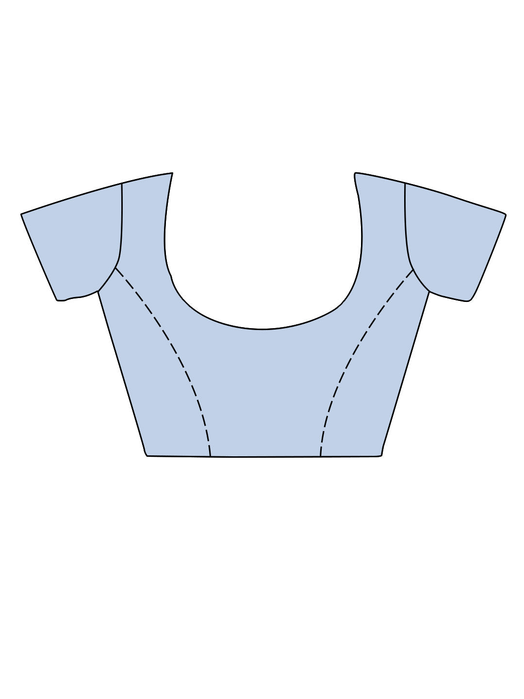 Sky Blue Party Wear Linen Saree