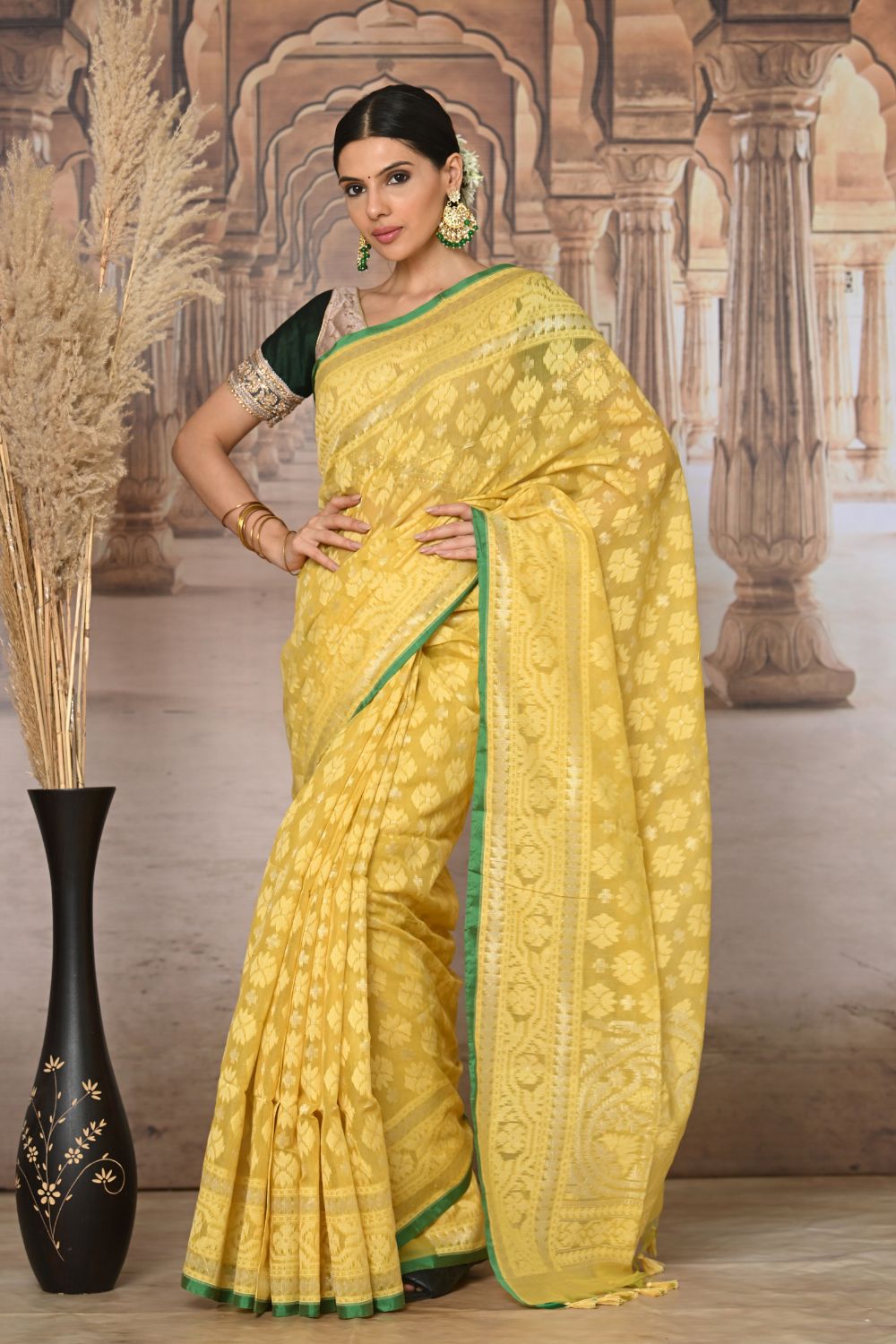 Buy Cyan Blue Organza Saree Nitaraa