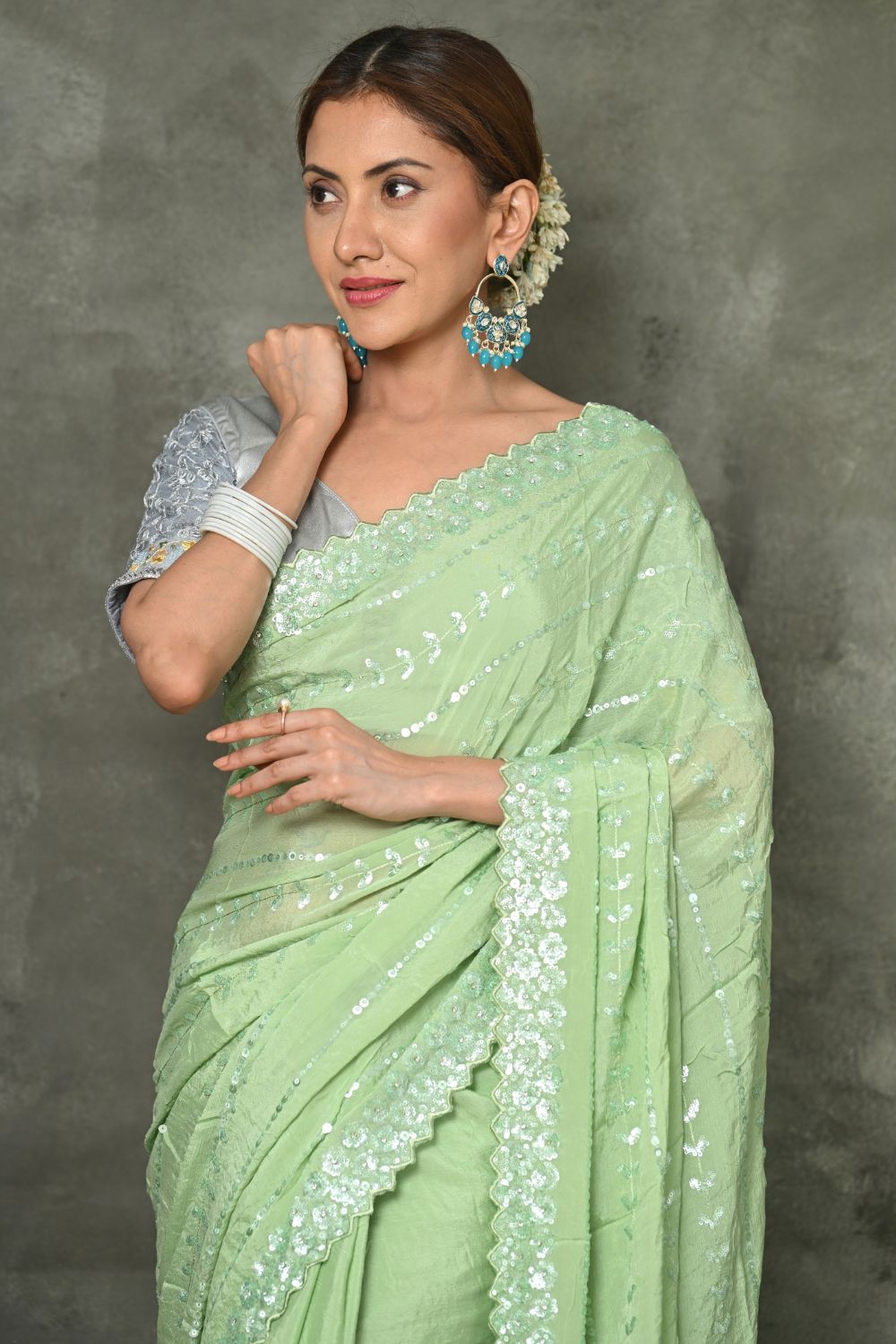 Buy Mocha Brown Patola Saree Nitaraa