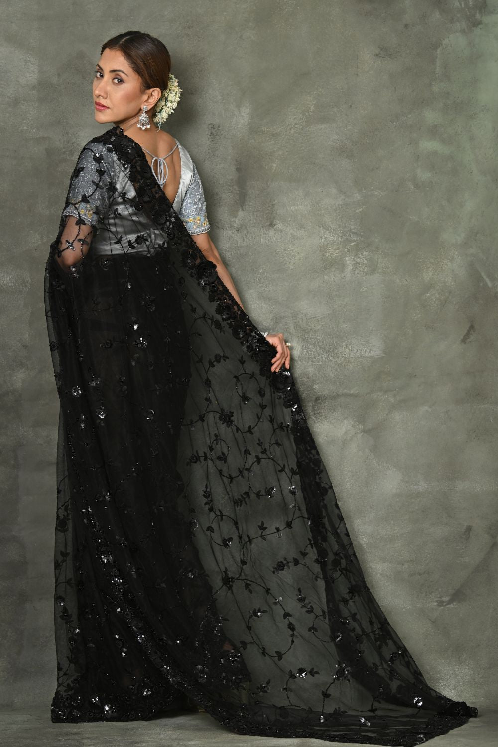 Buy Indigo Blue Paithani Silk Saree Nitaraa