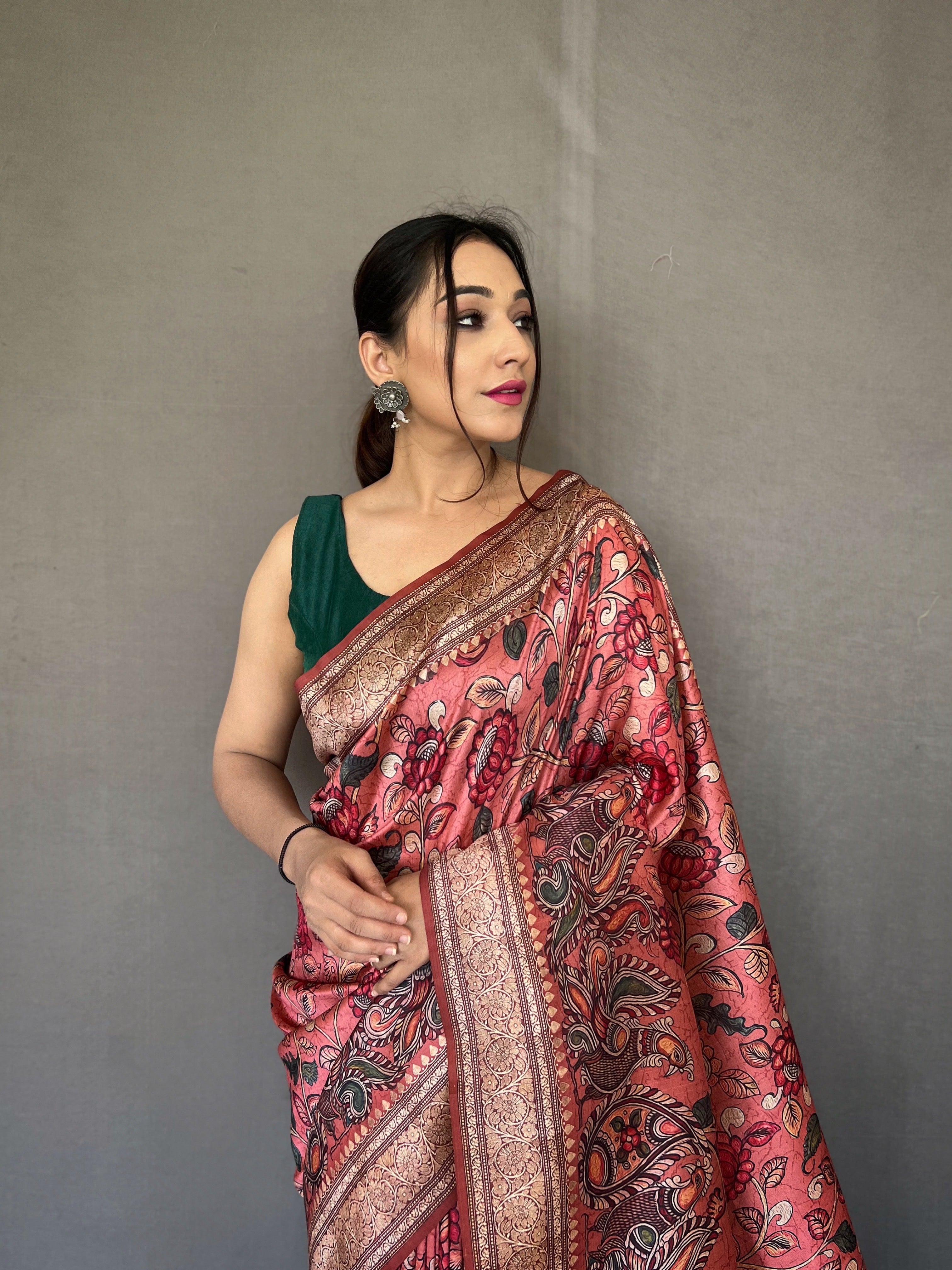 PINK Silk SAREE