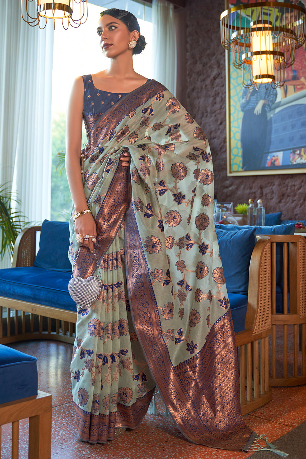 Buy Rani Pink Paithani Silk Saree Nitaraa