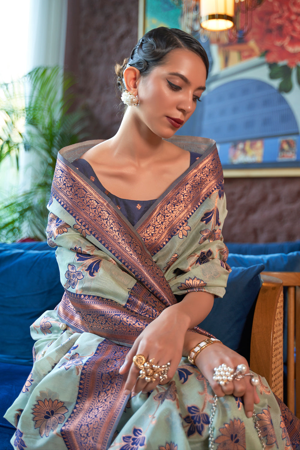 Buy Yellow Paithani Silk Saree Nitaraa