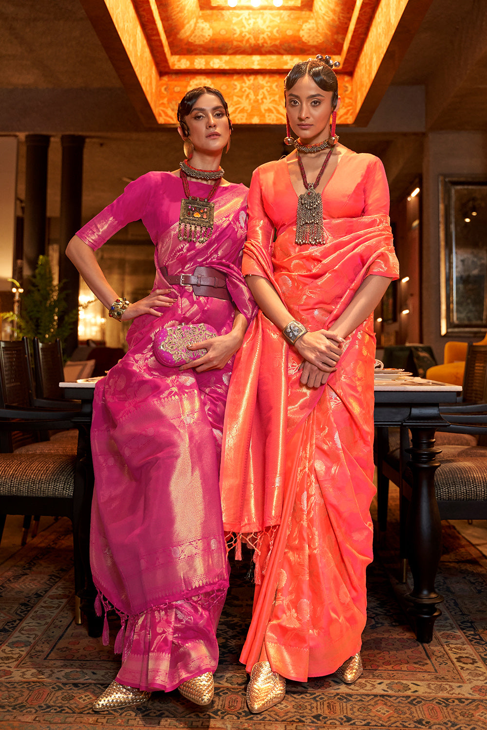 Buy Mint Green Cotton Lucknawi Saree Nitaraa