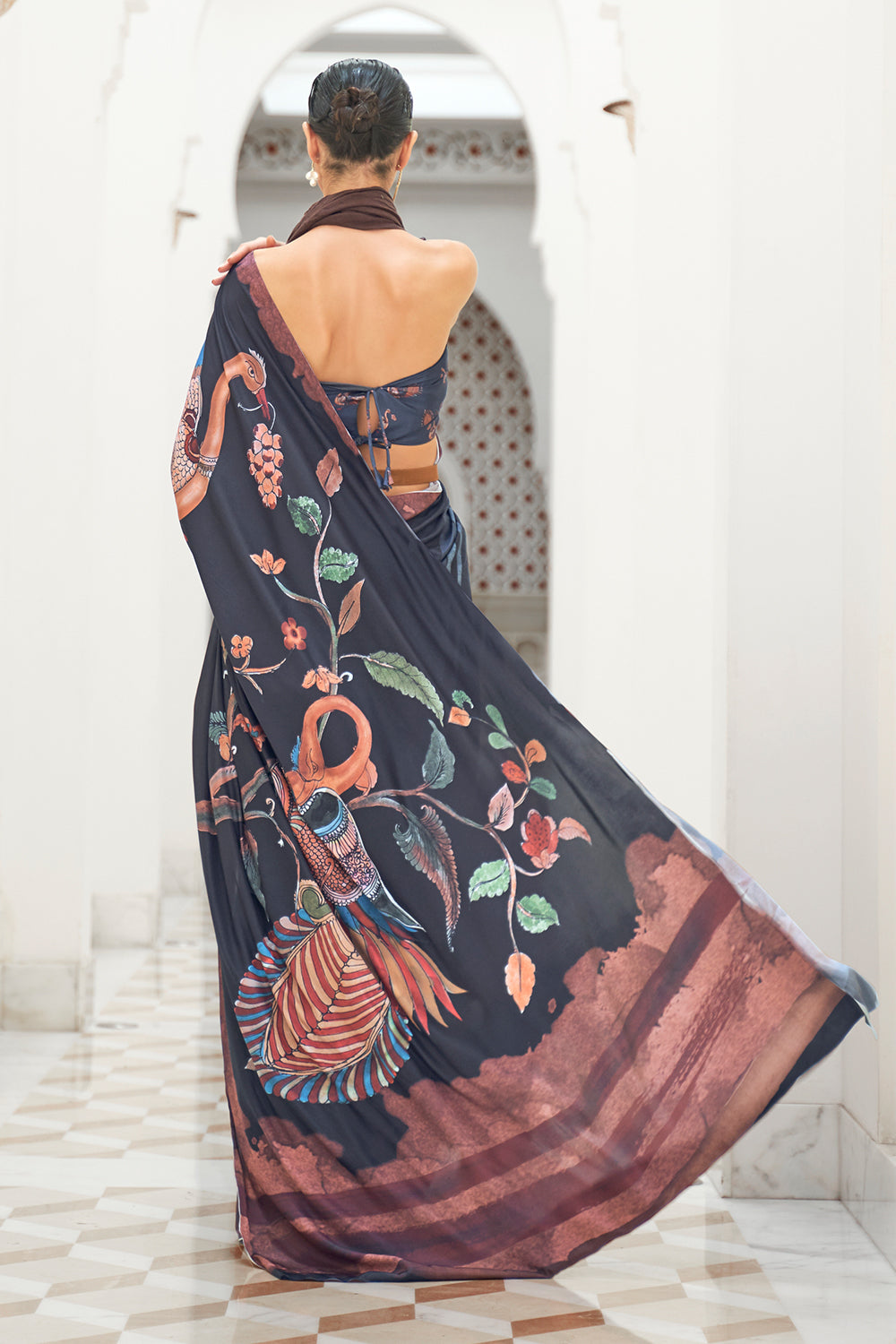 Buy Strawberry Pink Kanjivaram Saree Nitaraa