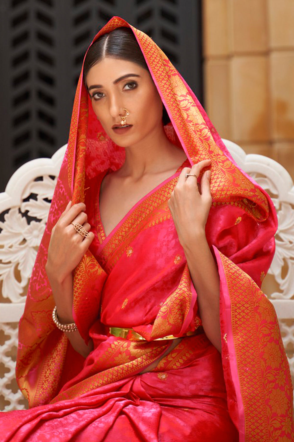 Buy Baby Purple Cotton Chikankari Saree Nitaraa