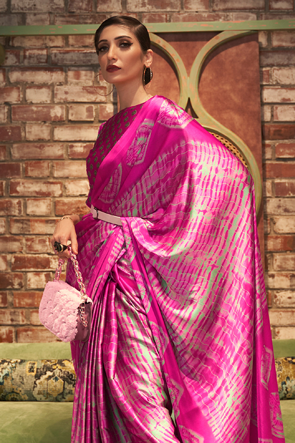 Buy Pale Brown Cotton Saree Nitaraa
