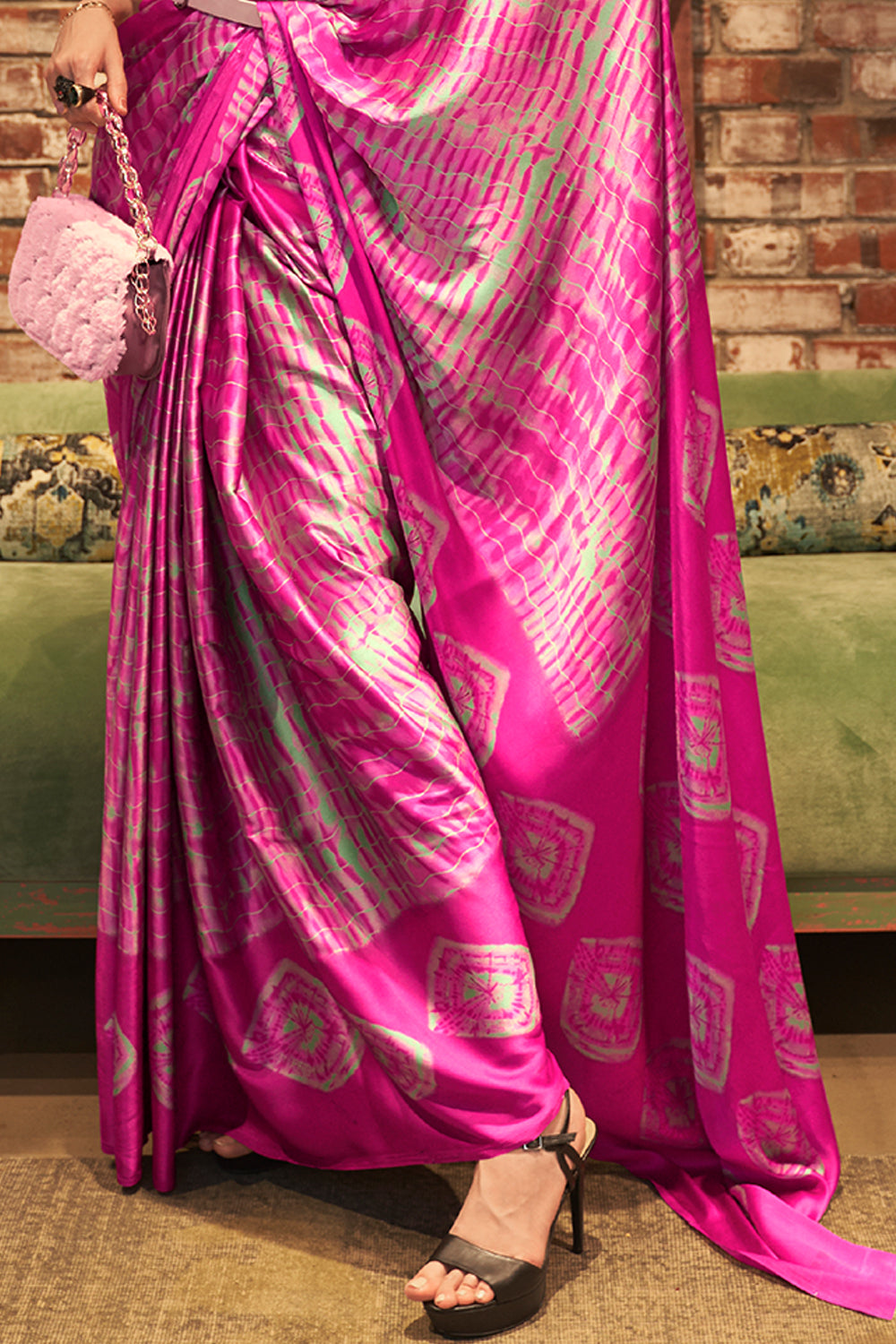 Buy Cyan Blue Cotton Saree Nitaraa