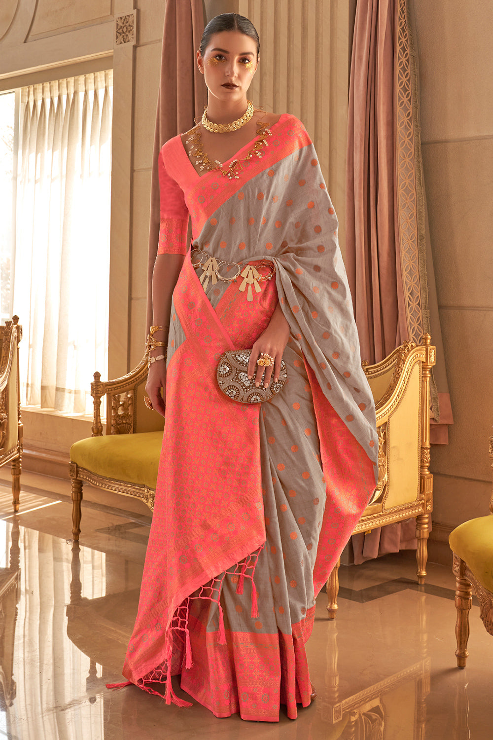 Buy Yellow Paithani Silk Saree Nitaraa