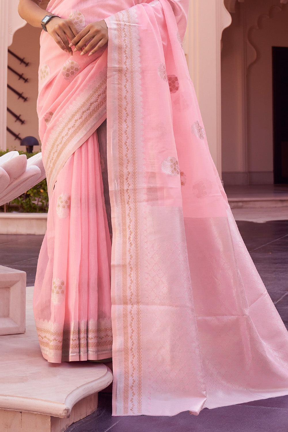 Buy Mint Green Digital Organza saree Nitaraa