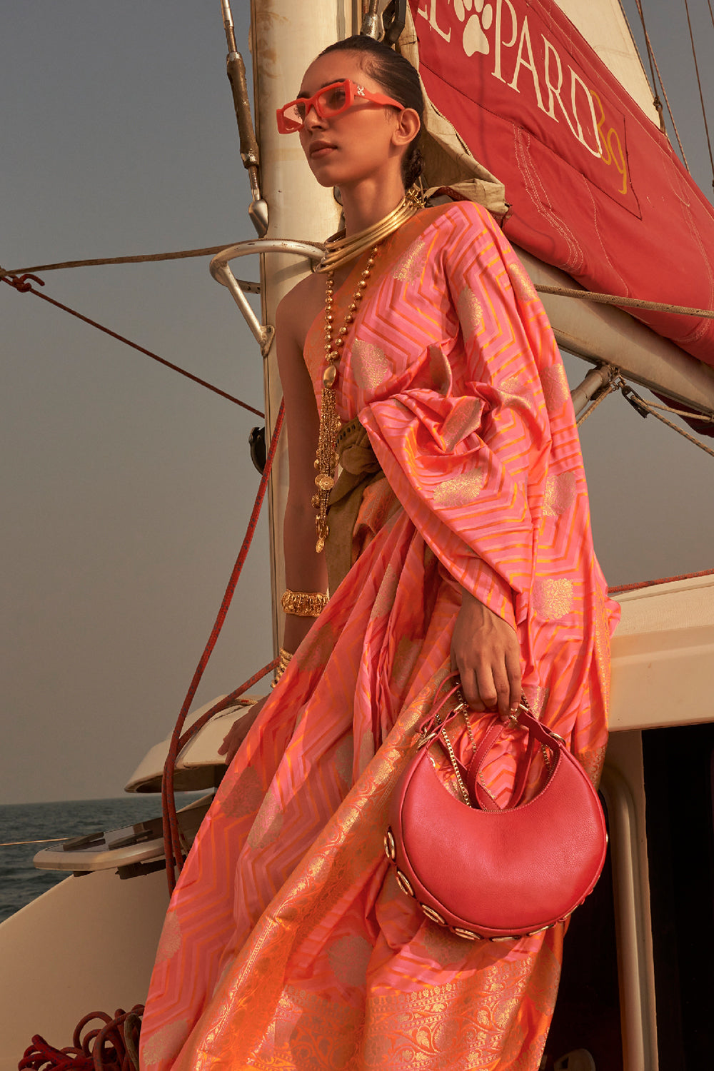 Buy Blue Silk Saree With Blouse Piece Nitaraa