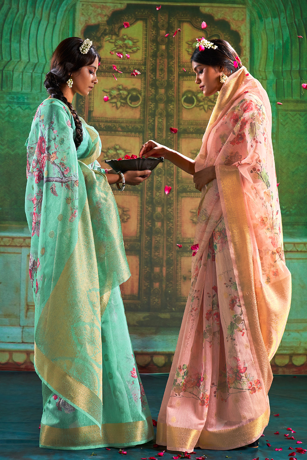 Buy Raspberry Red Kanjivaram Saree Nitaraa