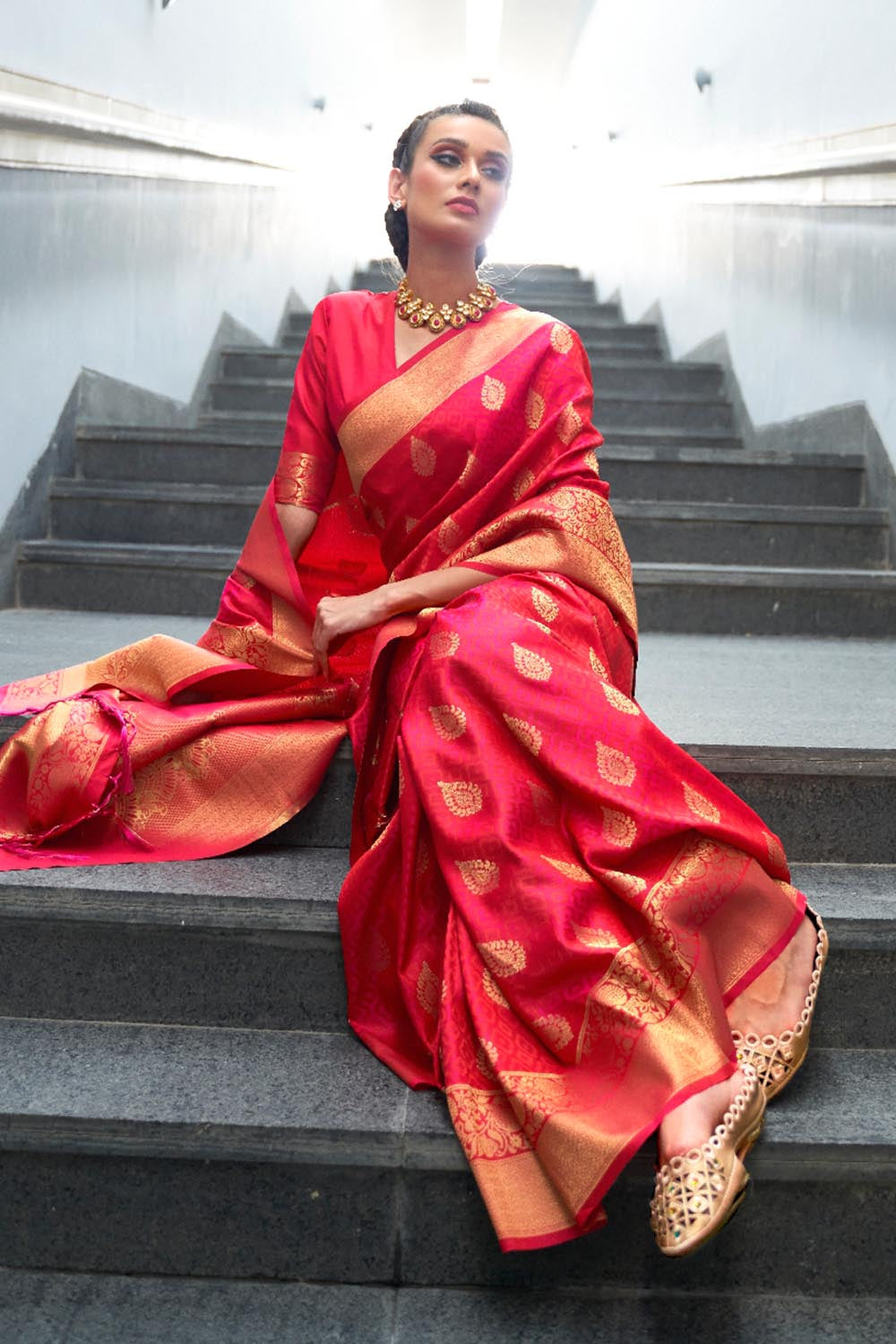 Buy Indigo Blue Paithani Silk Saree Nitaraa