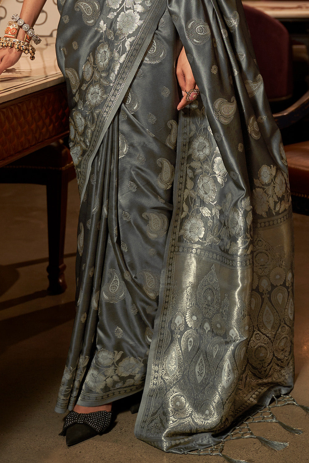 Buy Blue Paithani Silk Saree Nitaraa