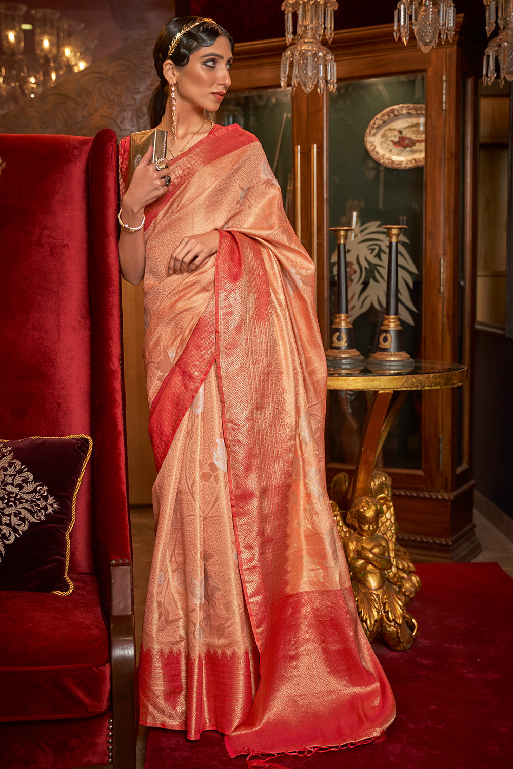 Buy Hot Pink Patola Saree Nitaraa