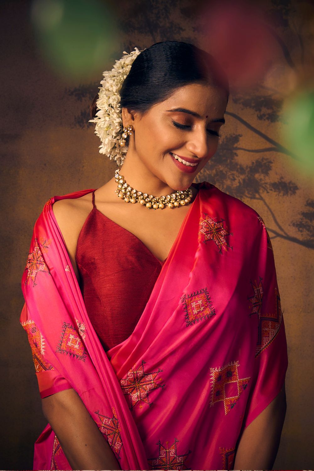 Buy Green Banarasi Silk Saree With Blouse Piece Nitaraa