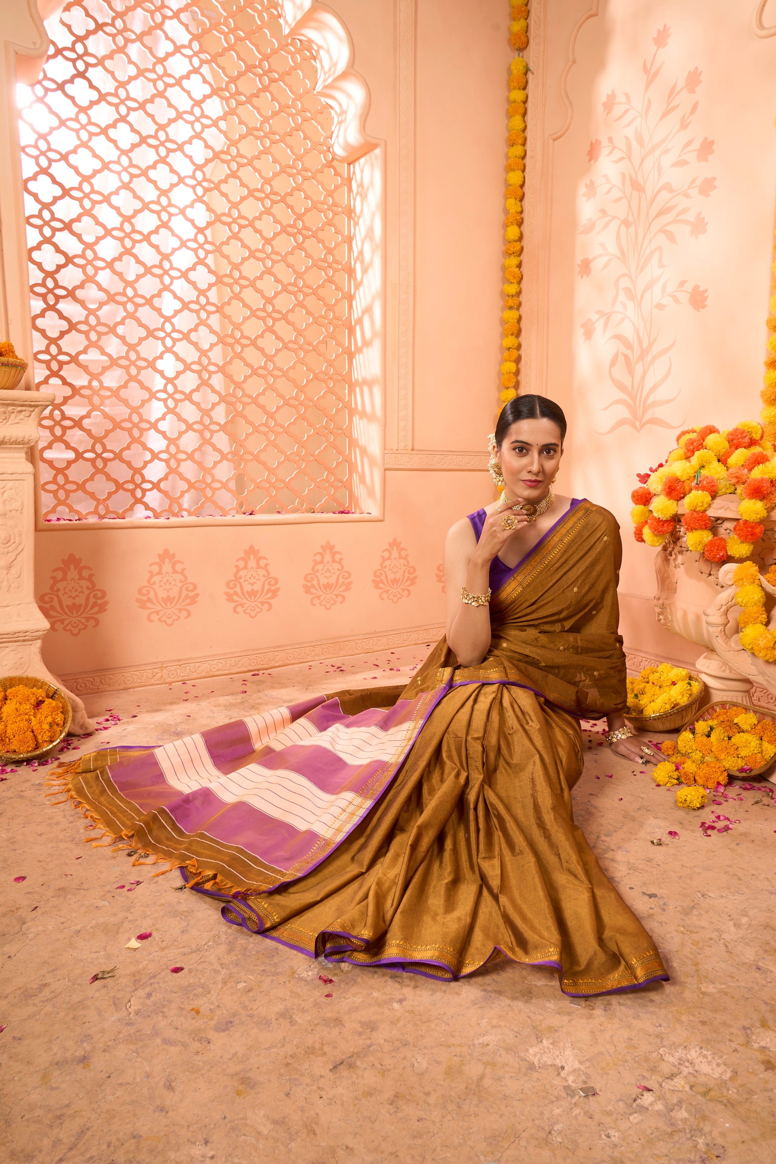 Buy Light Sky Blue Chikankari Saree Nitaraa