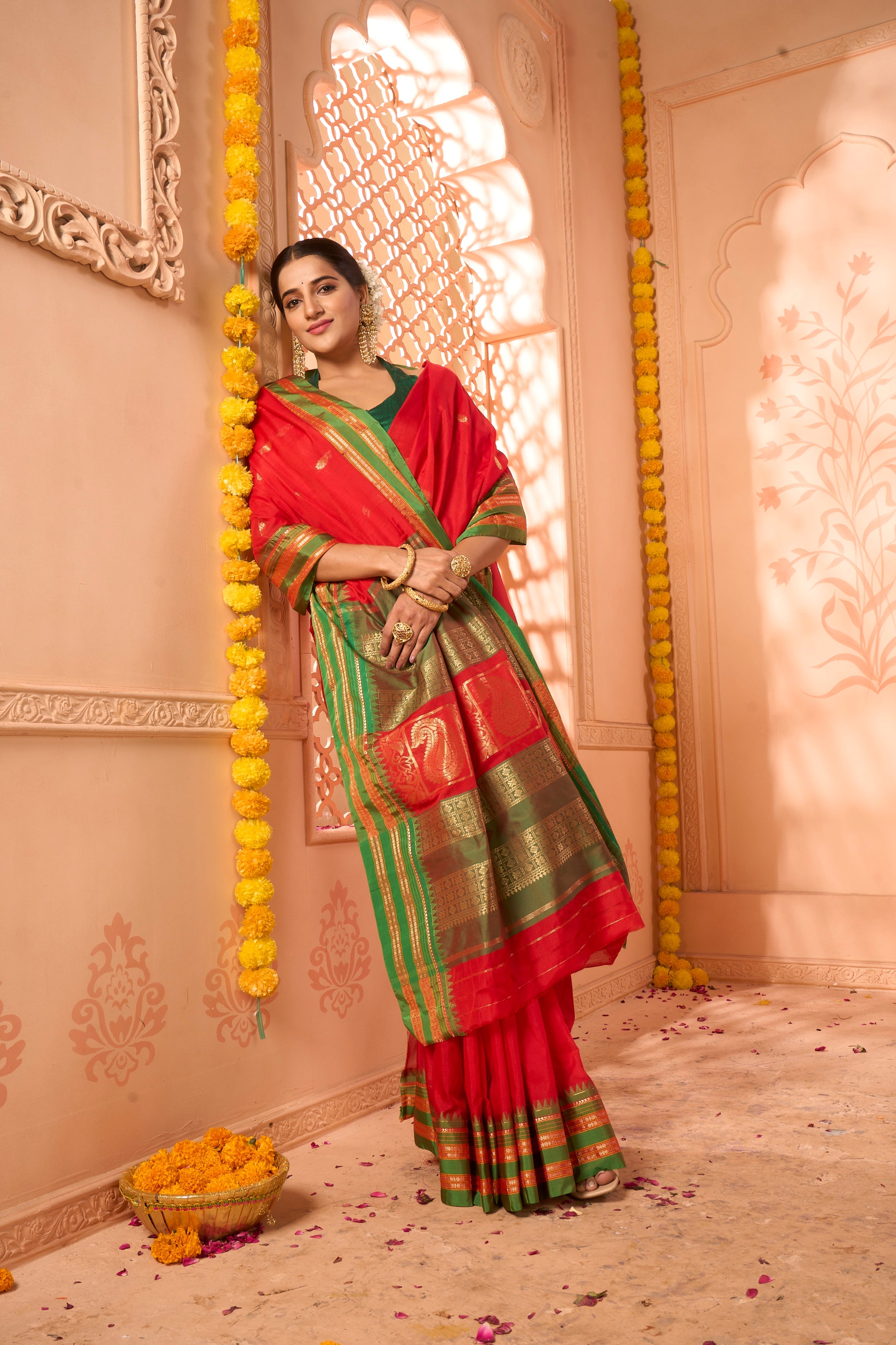 Buy Blue Tussar Silk Blend Saree Nitaraa