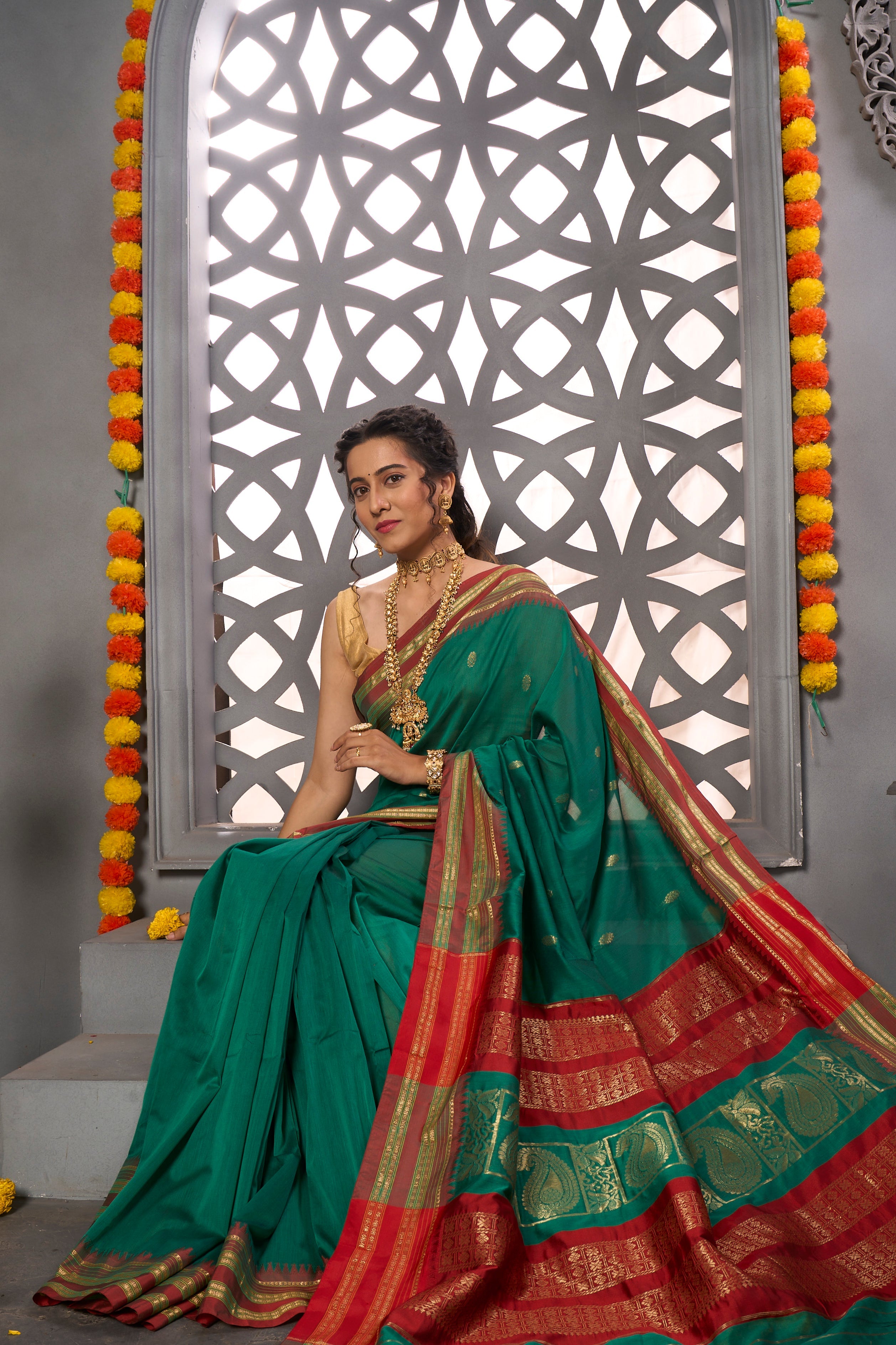 Buy Pastel Wine Kanjivaram Saree Nitaraa