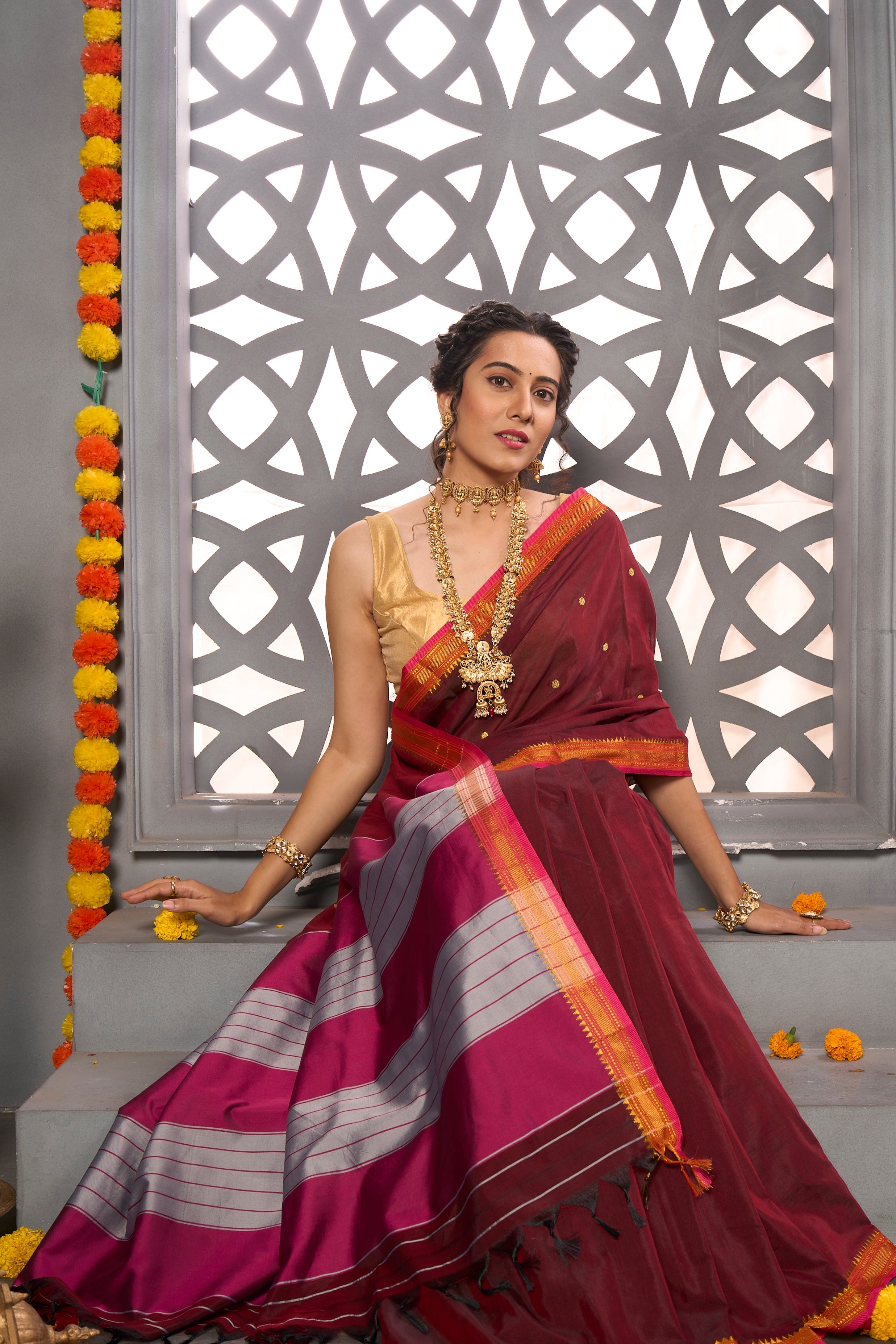 Buy Mint Green Digital Print Saree Nitaraa