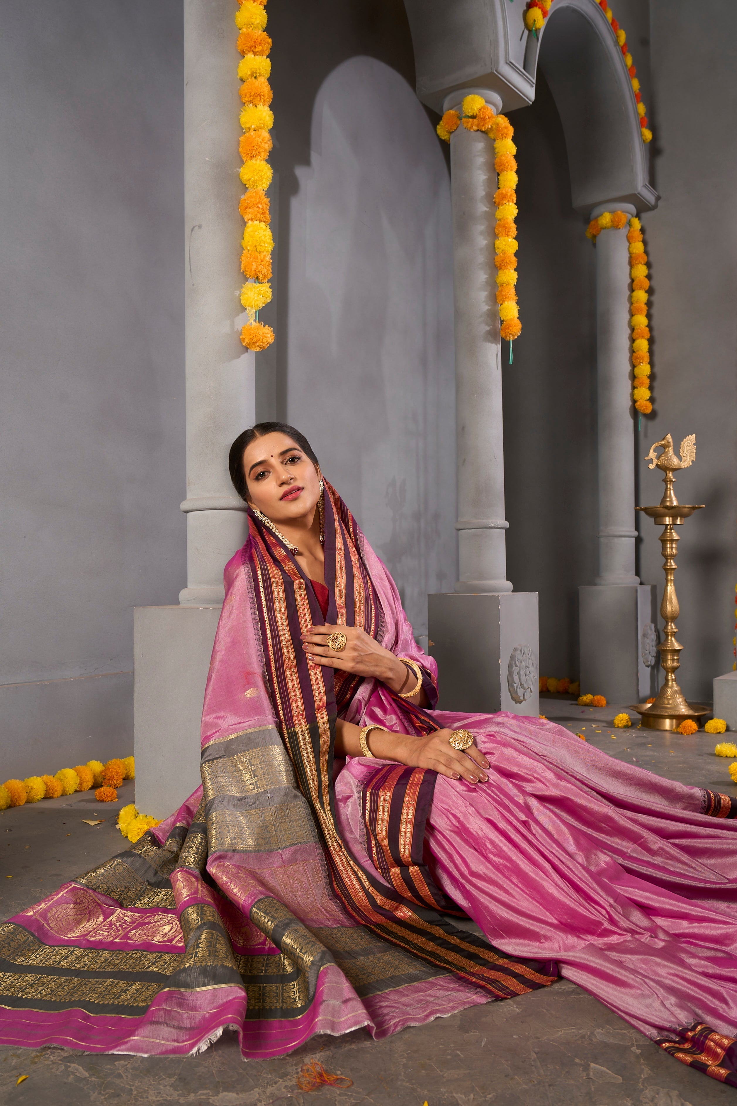 Buy Red Paithani Silk Saree Nitaraa