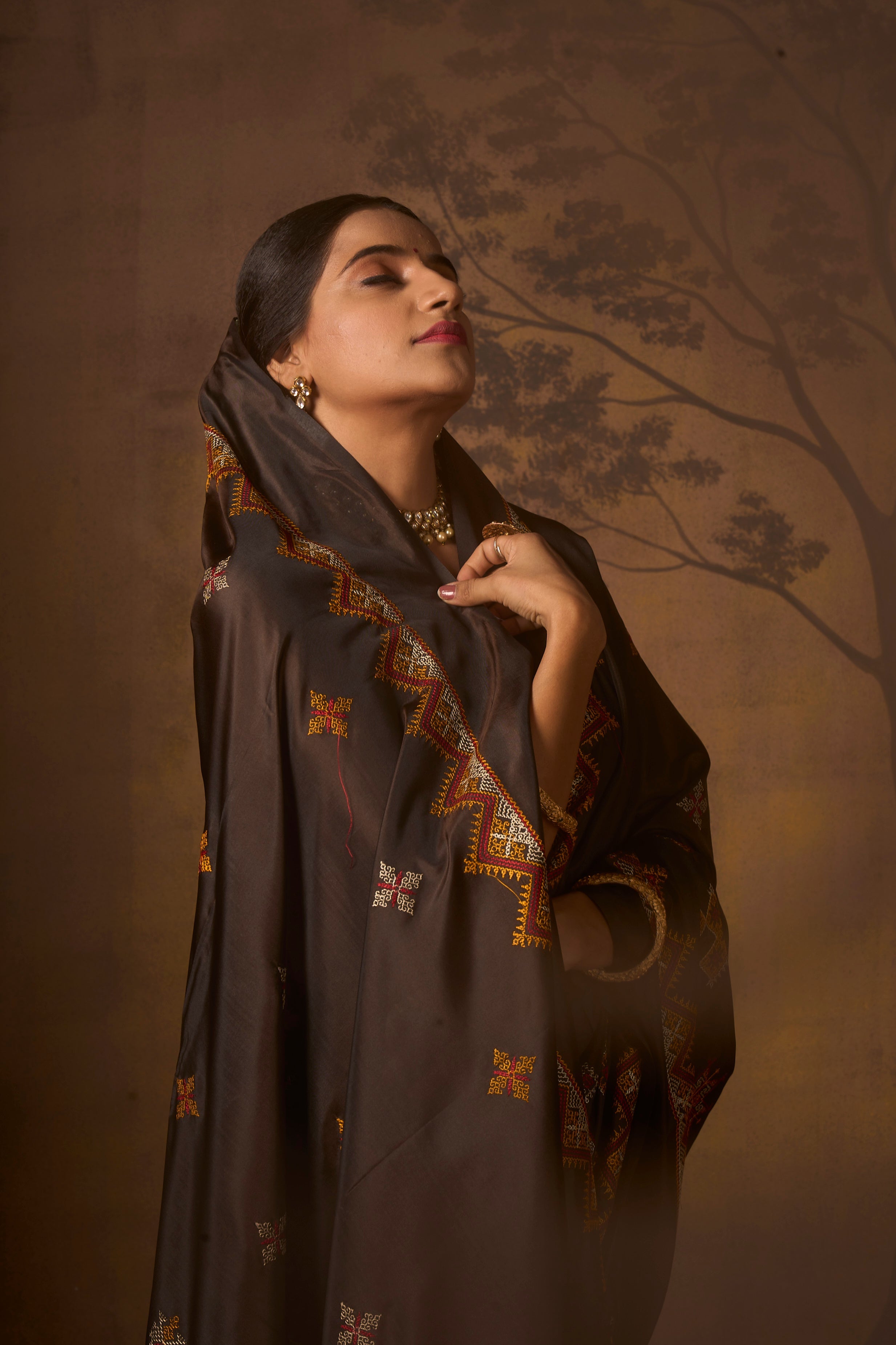 Buy Honey Yellow Banarasi Saree Nitaraa