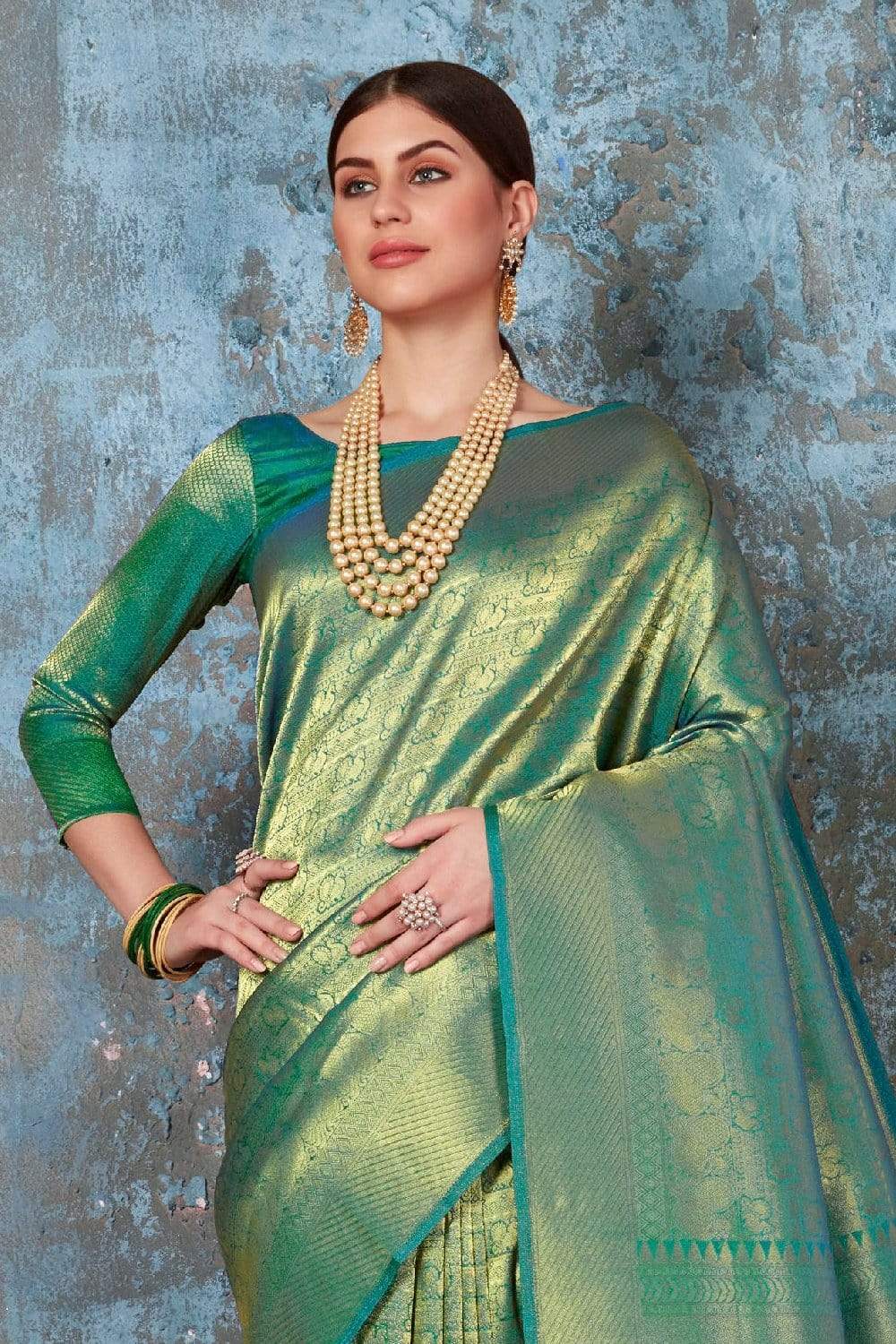 Buy Pink And Green Patola Saree Nitaraa