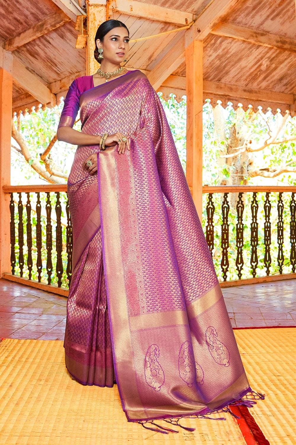 Buy Yellow And Red Patola Saree Nitaraa