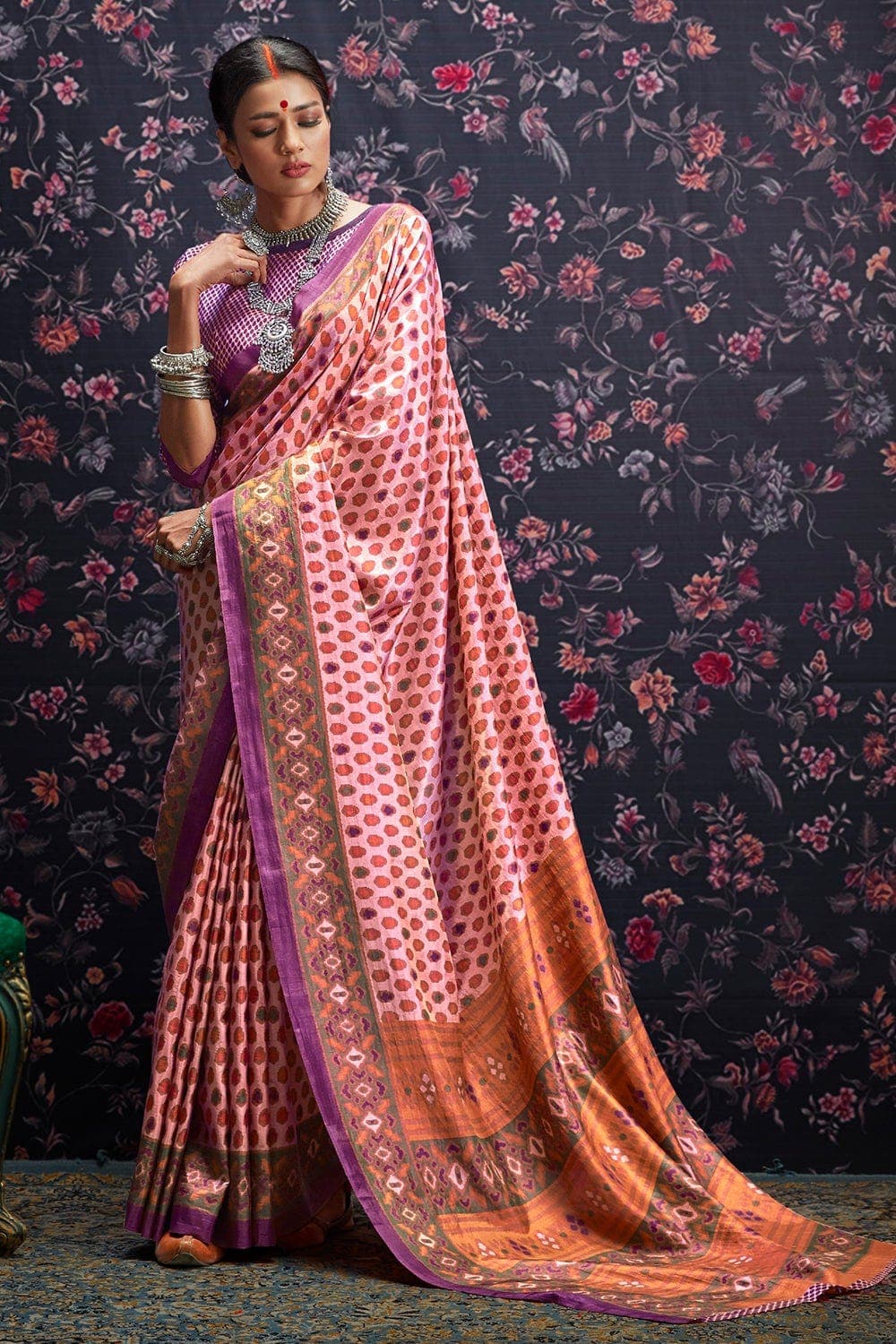Buy Pacific Blue Banarasi Saree Nitaraa