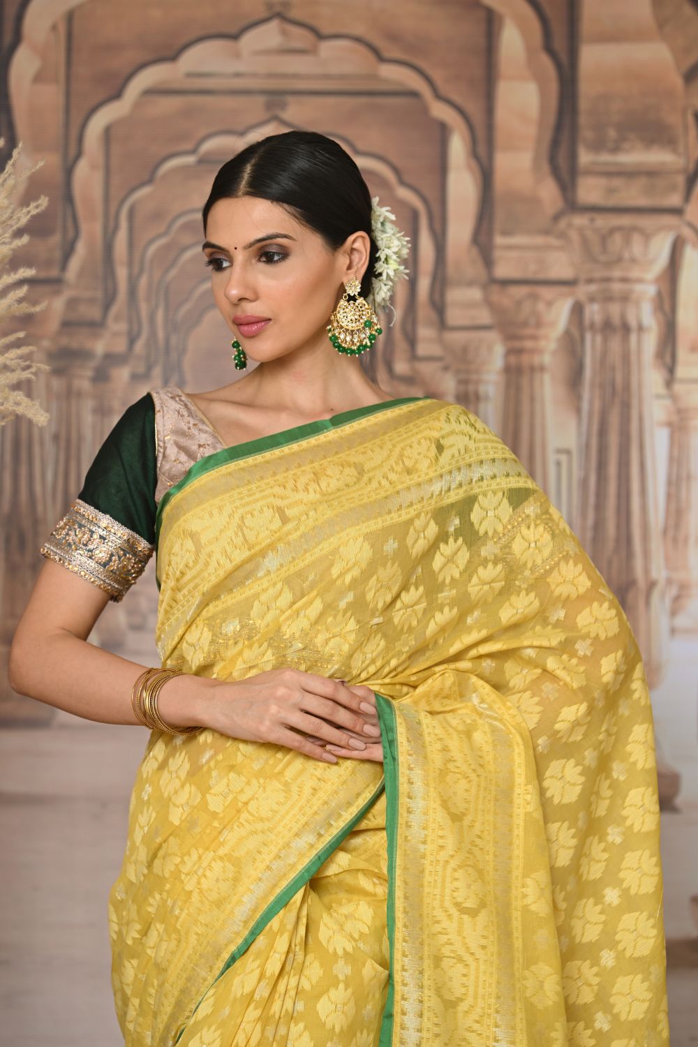 Buy Lollipop Purple Banarasi Saree Nitaraa
