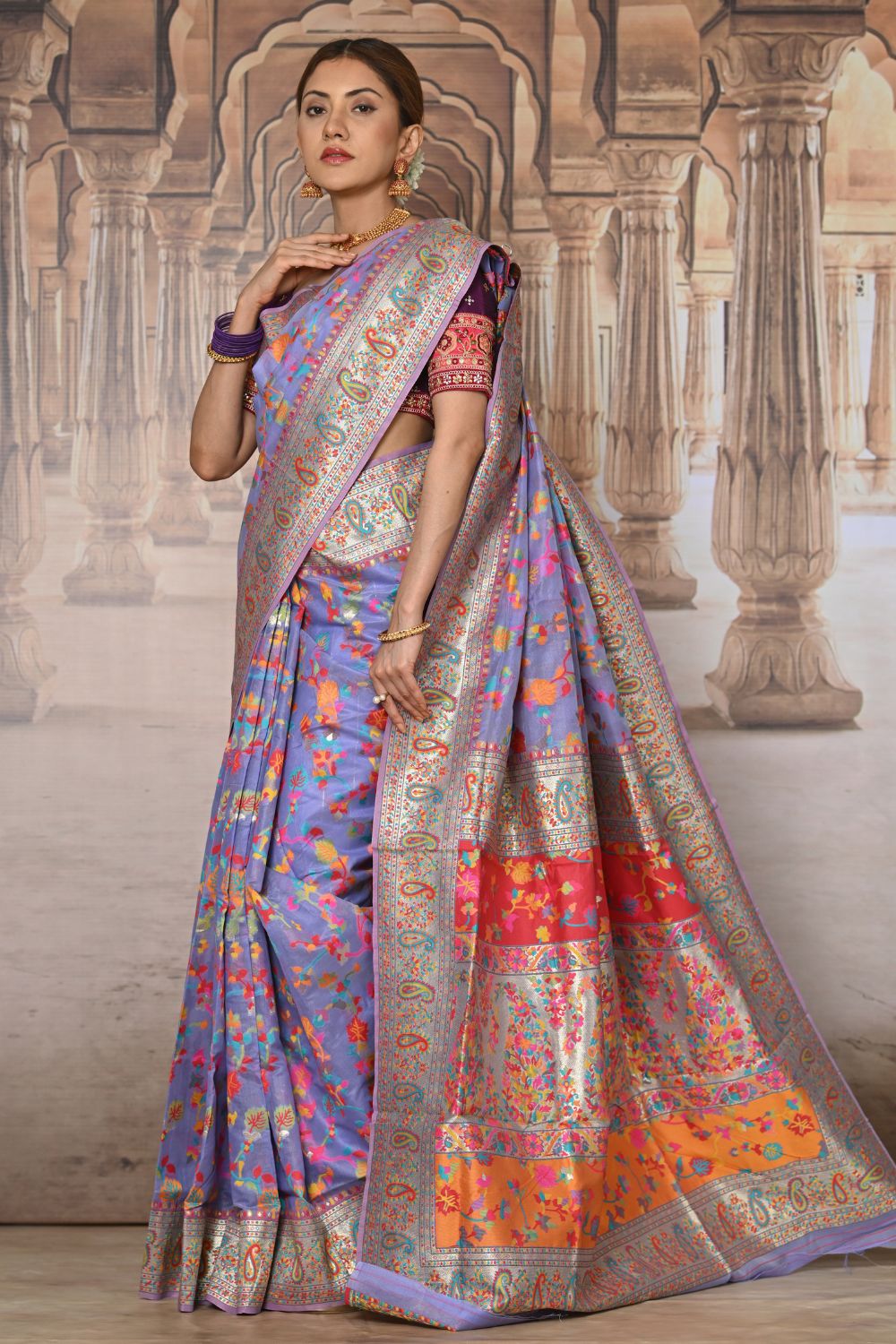 Buy Yellow Paithani Silk Saree Nitaraa