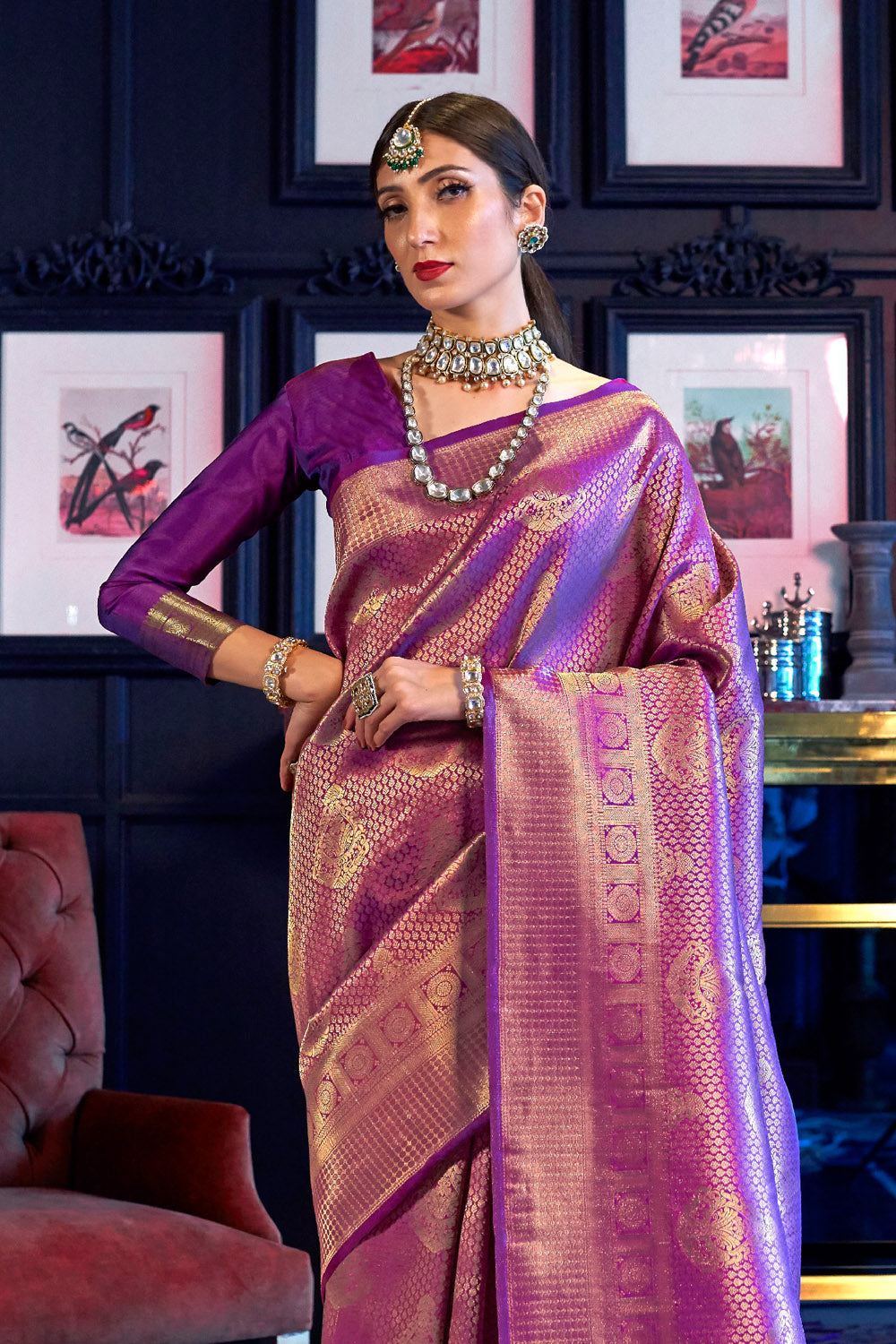 Buy Teal Blue Satin Silk Saree With Blouse Piece Nitaraa