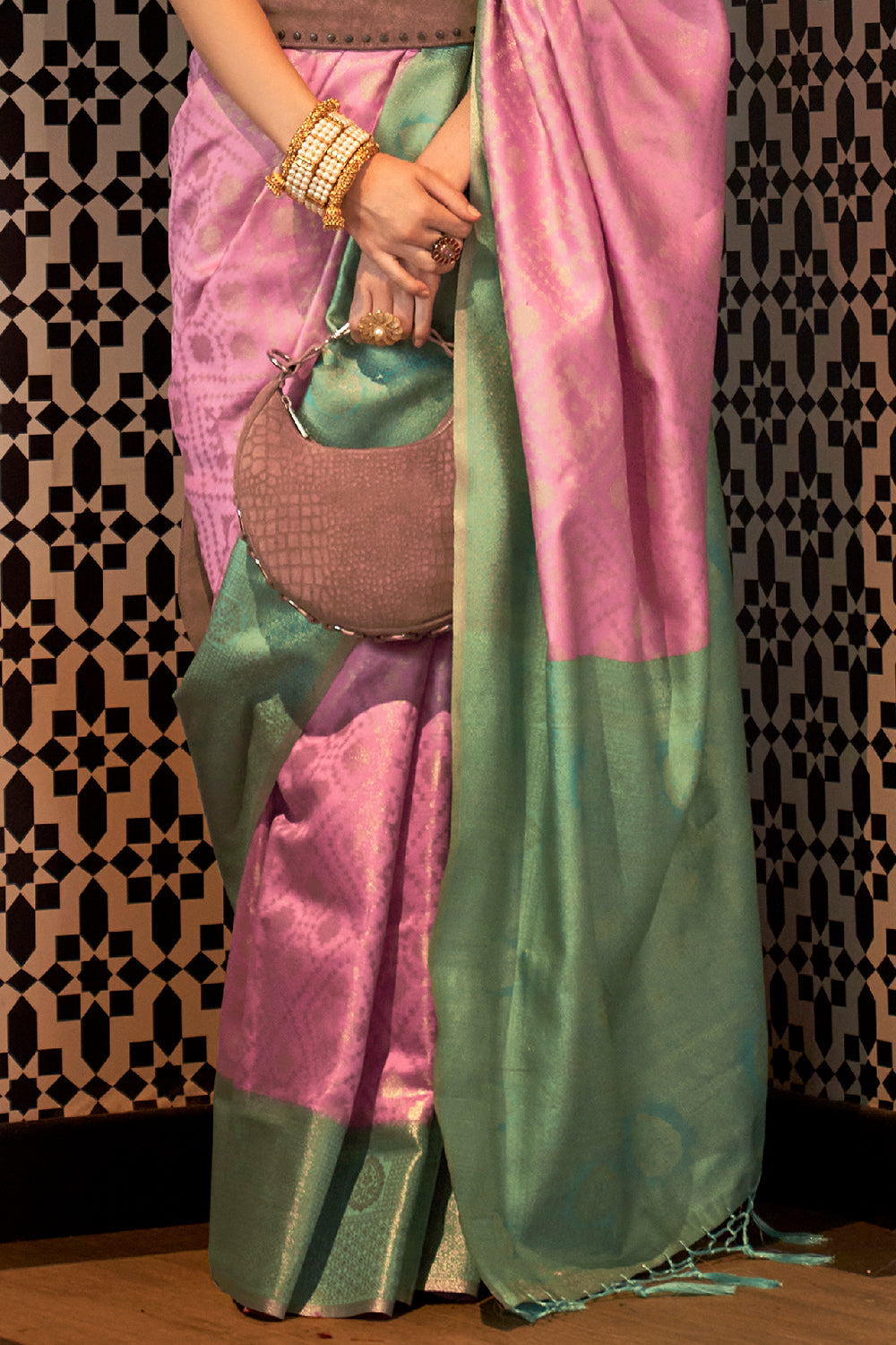 Buy Taffy Pink Paithani Saree Nitaraa