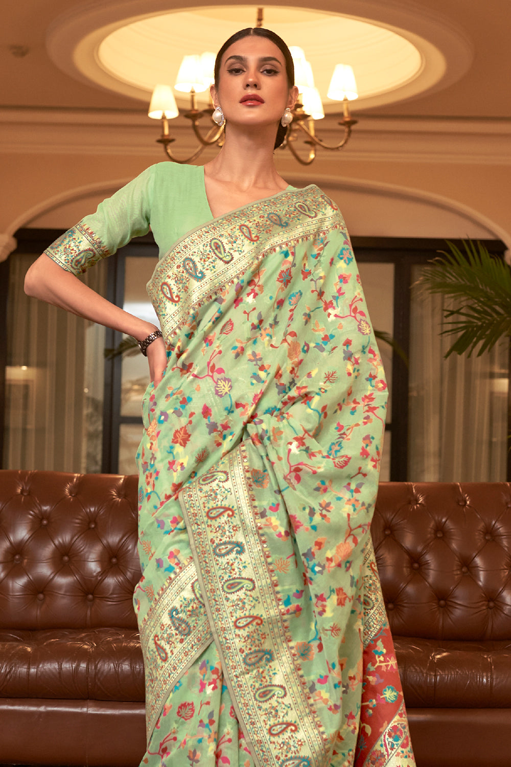 Buy Imperial Red Kanjivaram Saree Nitaraa